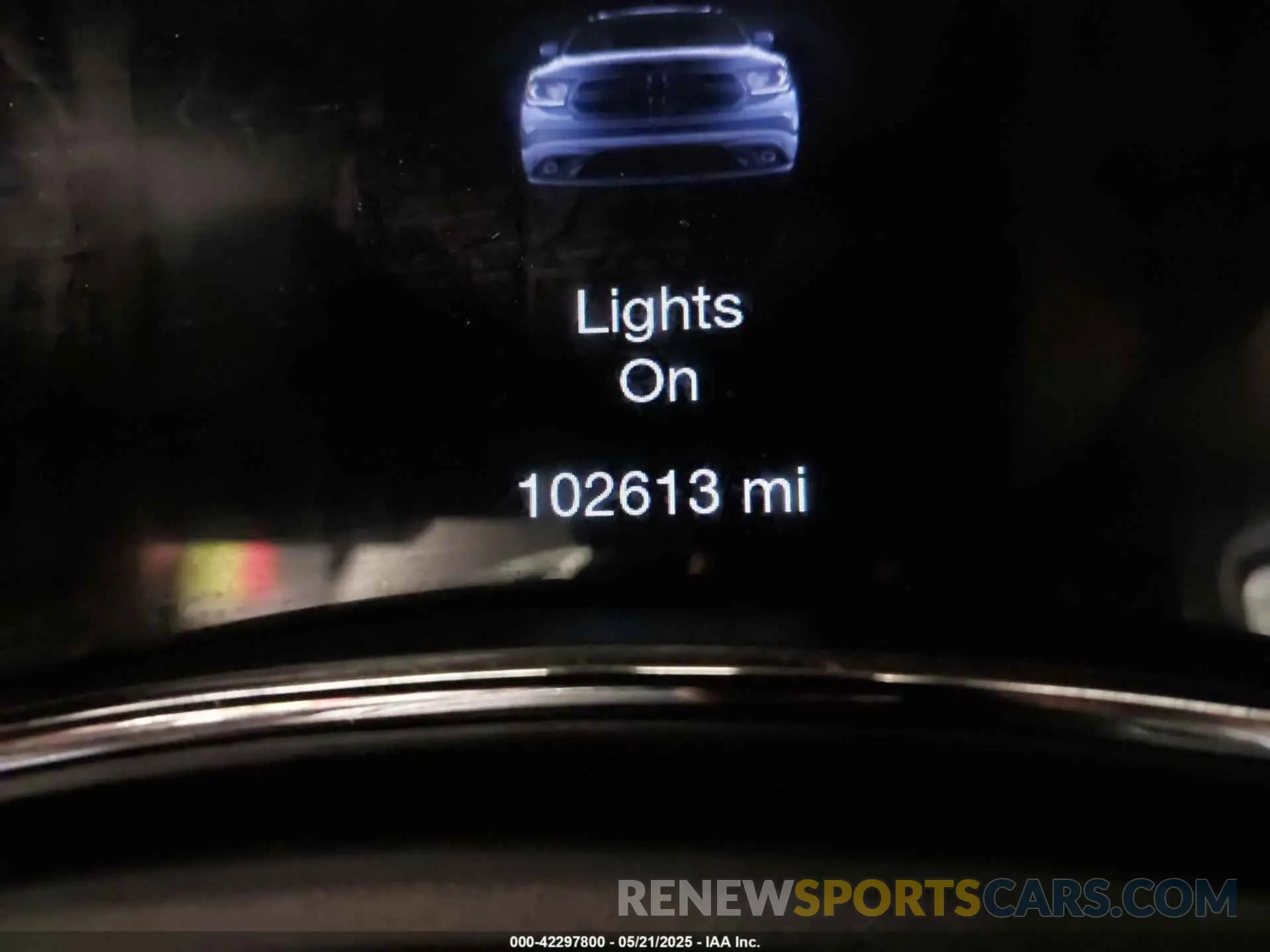 7 fotografías del automóvil dañado 1C4RDJDG0LC161766 DODGE DURANGO 2020