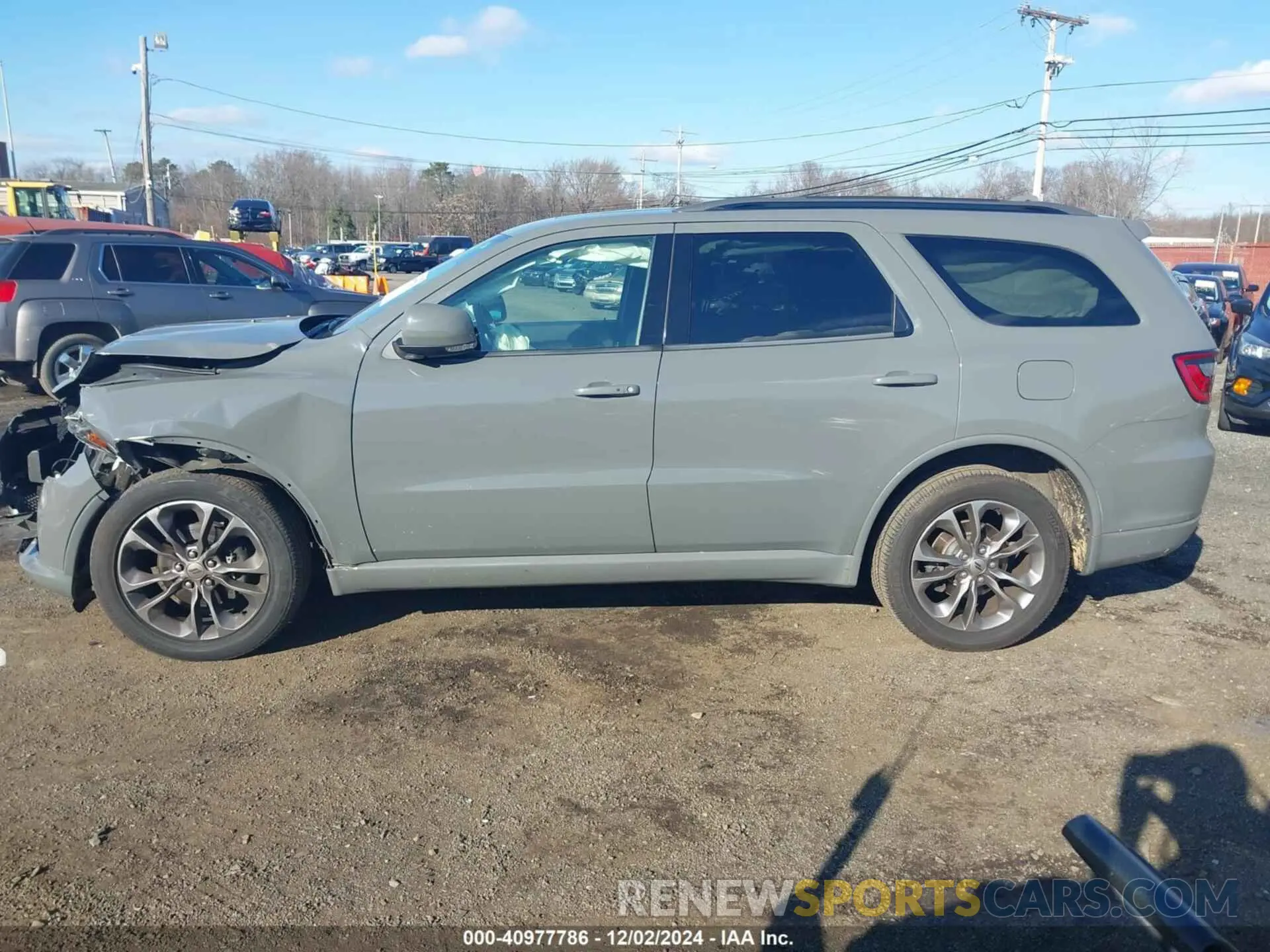 14 fotografías del automóvil dañado 1C4RDJDG1LC412584 DODGE DURANGO 2020
