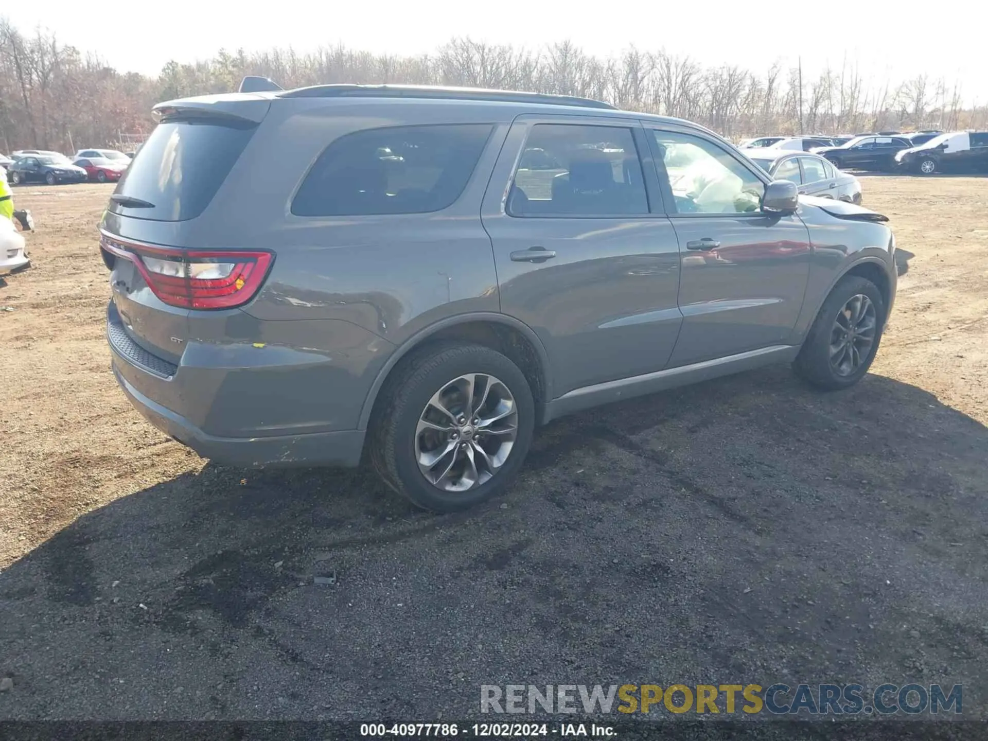 4 fotografías del automóvil dañado 1C4RDJDG1LC412584 DODGE DURANGO 2020