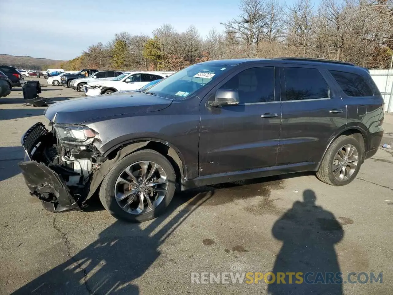 1 fotografías del automóvil dañado 1C4RDJDG2LC162899 DODGE DURANGO 2020