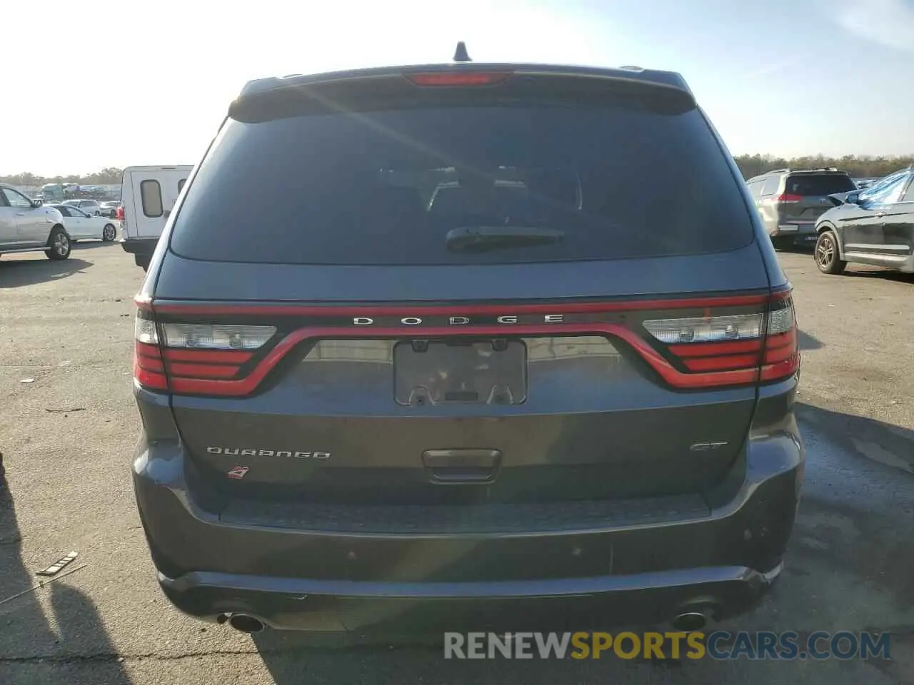 6 fotografías del automóvil dañado 1C4RDJDG2LC162899 DODGE DURANGO 2020