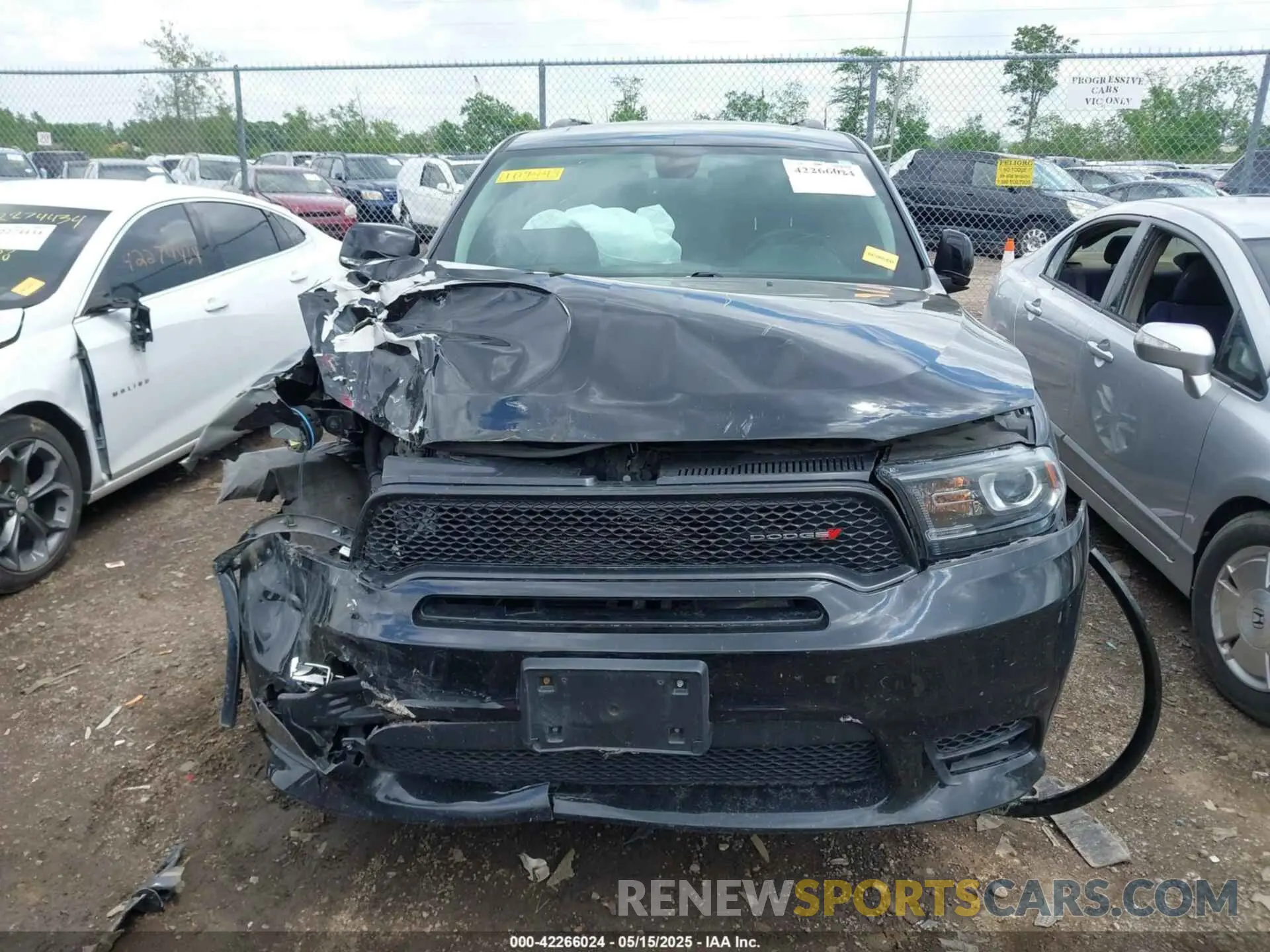 12 fotografías del automóvil dañado 1C4RDJDG3LC107443 DODGE DURANGO 2020
