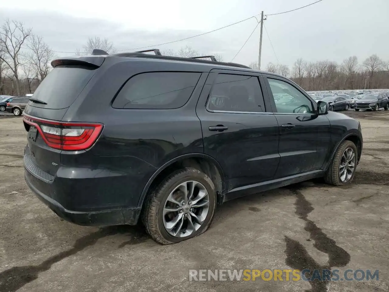 3 fotografías del automóvil dañado 1C4RDJDG3LC252742 DODGE DURANGO 2020