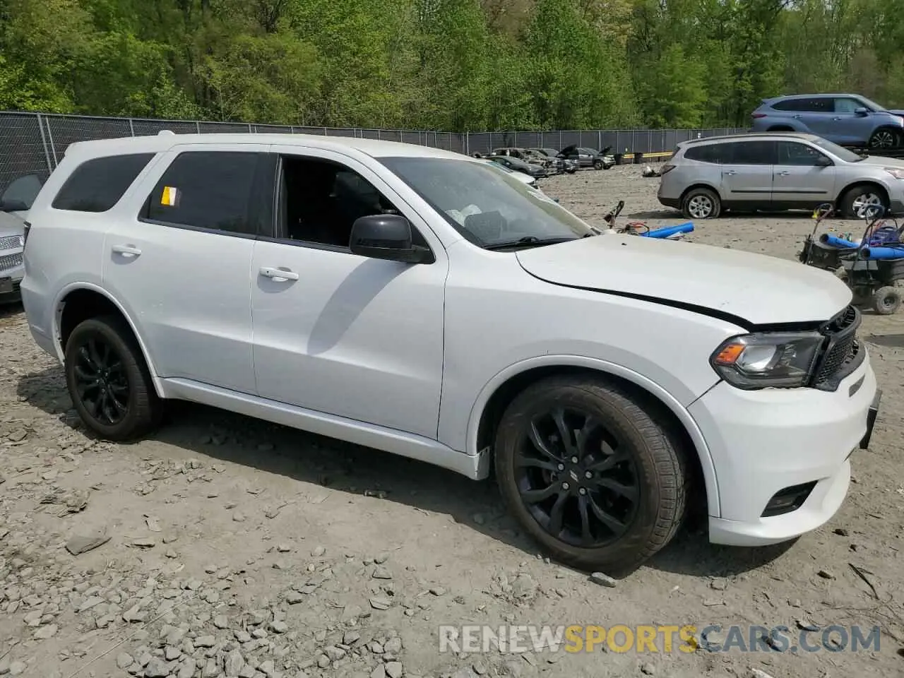 4 fotografías del automóvil dañado 1C4RDJDG4LC372775 DODGE DURANGO 2020