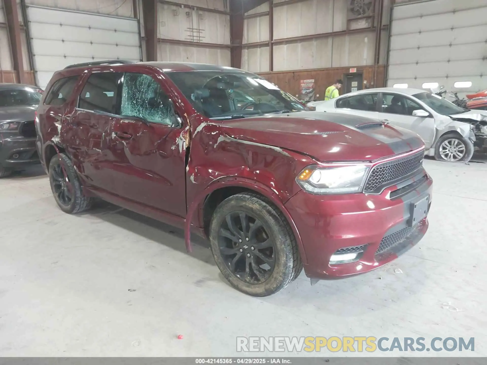 1 fotografías del automóvil dañado 1C4RDJDG5LC338635 DODGE DURANGO 2020