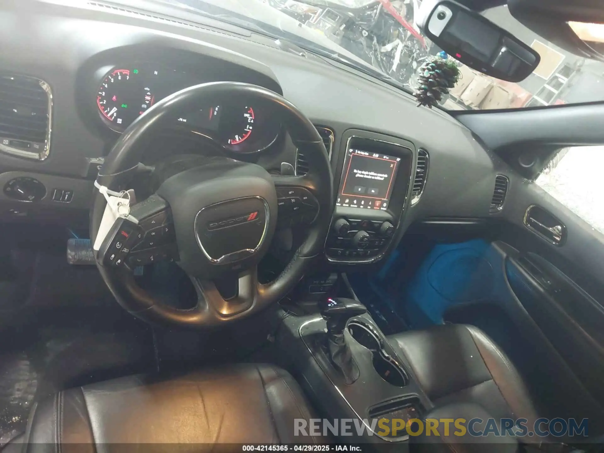 5 fotografías del automóvil dañado 1C4RDJDG5LC338635 DODGE DURANGO 2020