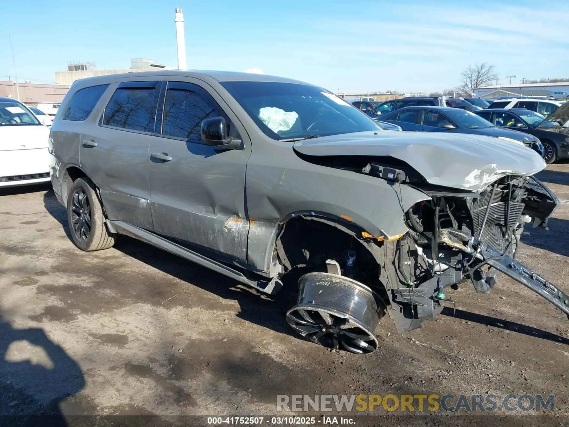 1 fotografías del automóvil dañado 1C4RDJDG5LC395692 DODGE DURANGO 2020