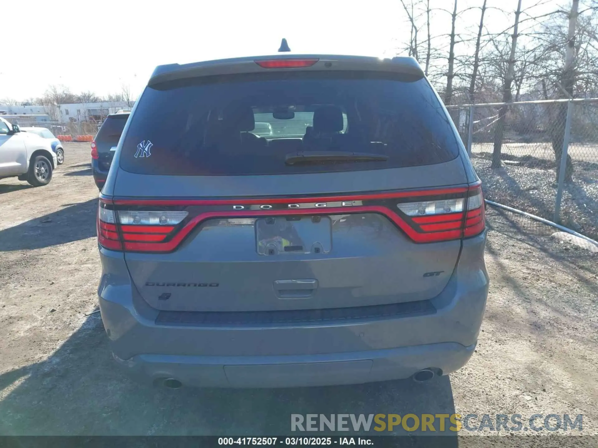 16 fotografías del automóvil dañado 1C4RDJDG5LC395692 DODGE DURANGO 2020