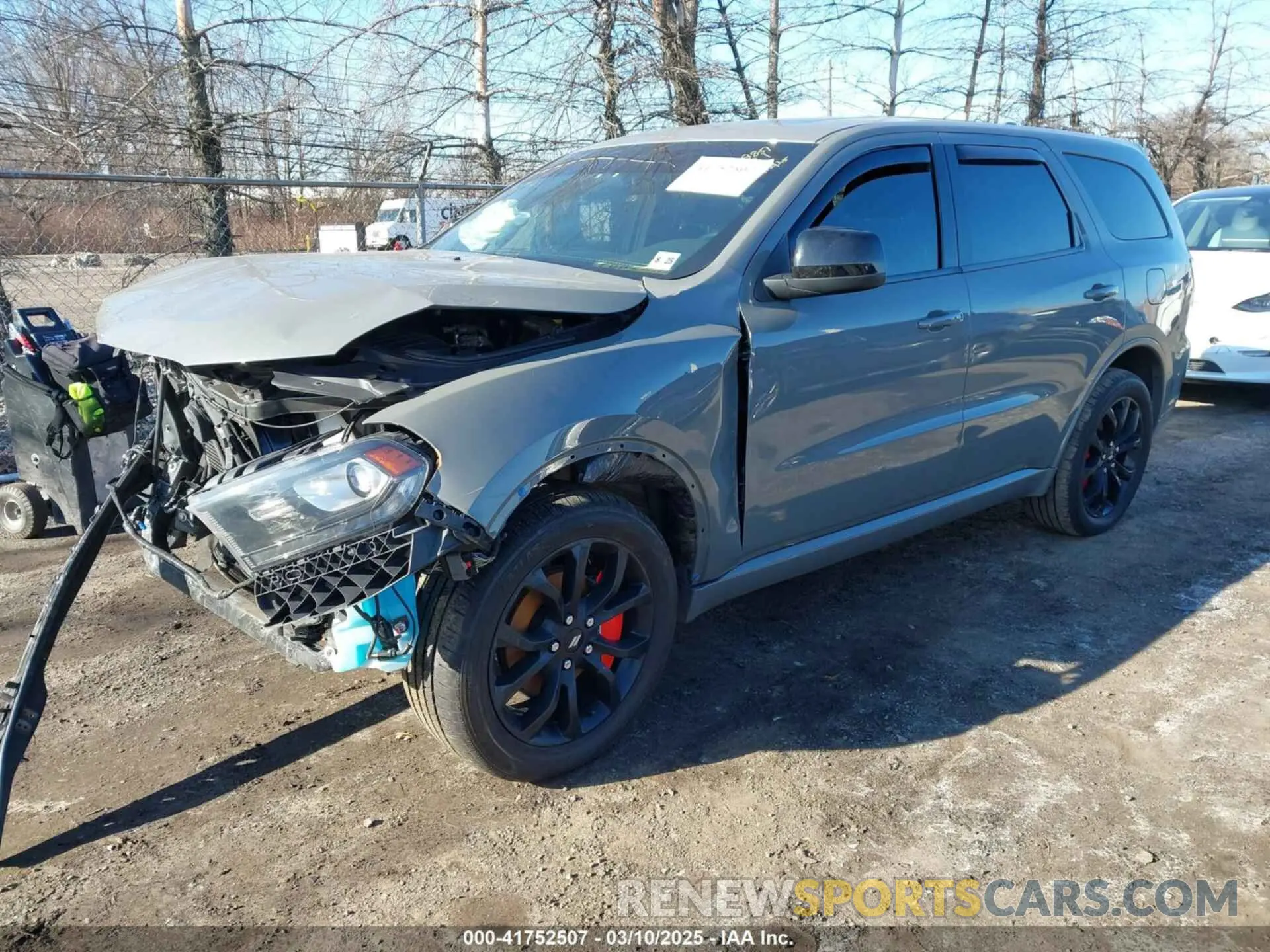 2 fotografías del automóvil dañado 1C4RDJDG5LC395692 DODGE DURANGO 2020