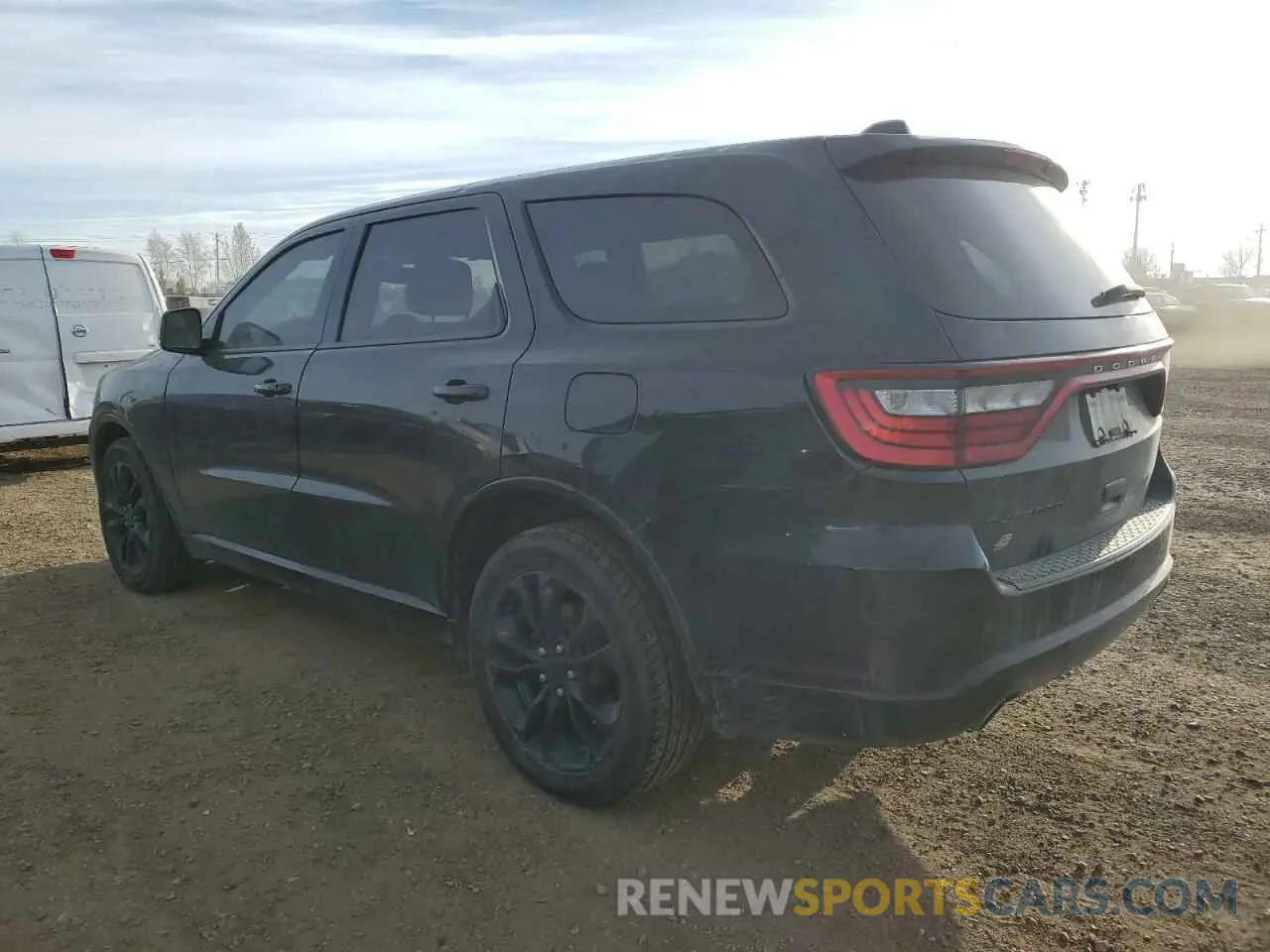 2 fotografías del automóvil dañado 1C4RDJDG6LC257241 DODGE DURANGO 2020
