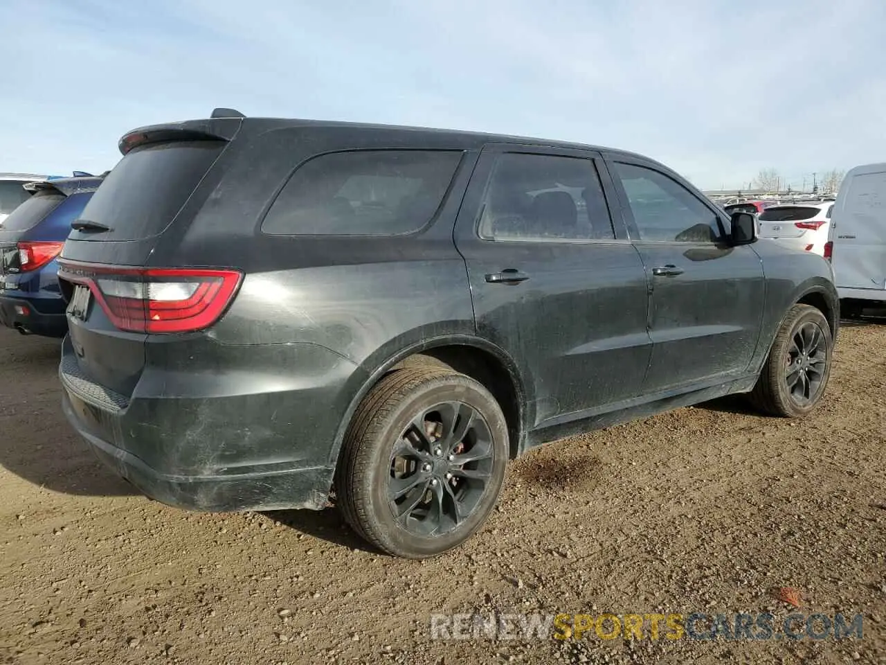 3 fotografías del automóvil dañado 1C4RDJDG6LC257241 DODGE DURANGO 2020