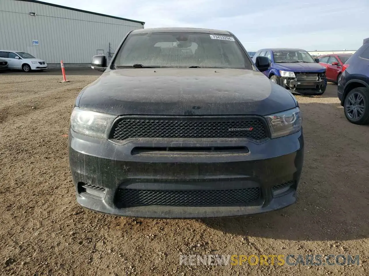 5 fotografías del automóvil dañado 1C4RDJDG6LC257241 DODGE DURANGO 2020