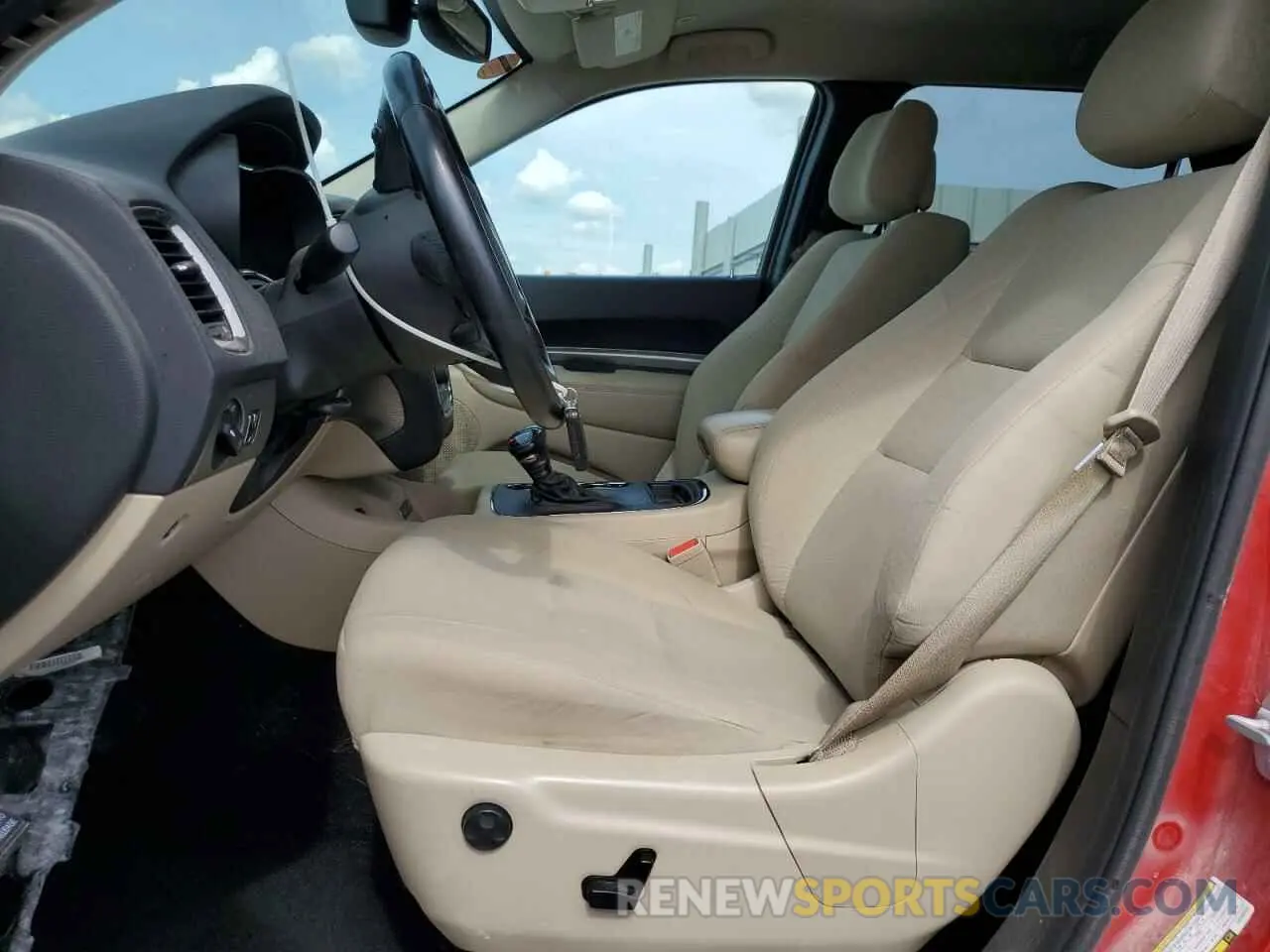 7 fotografías del automóvil dañado 1C4RDJDG9LC205229 DODGE DURANGO 2020