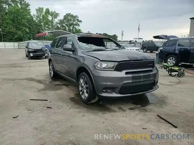 14 fotografías del automóvil dañado 1C4RDJDGXLC297063 DODGE DURANGO 2020