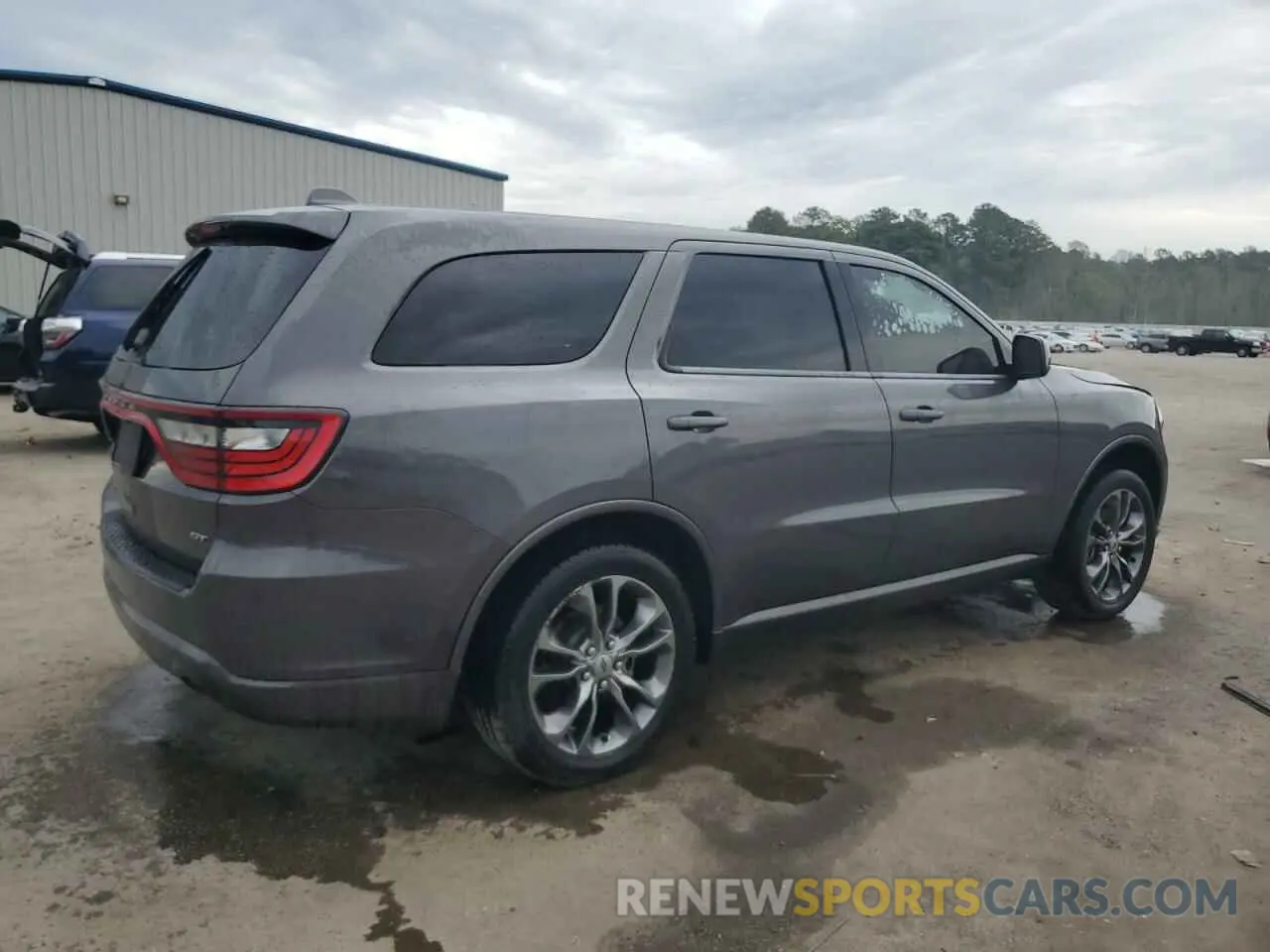 3 fotografías del automóvil dañado 1C4RDJDGXLC297063 DODGE DURANGO 2020