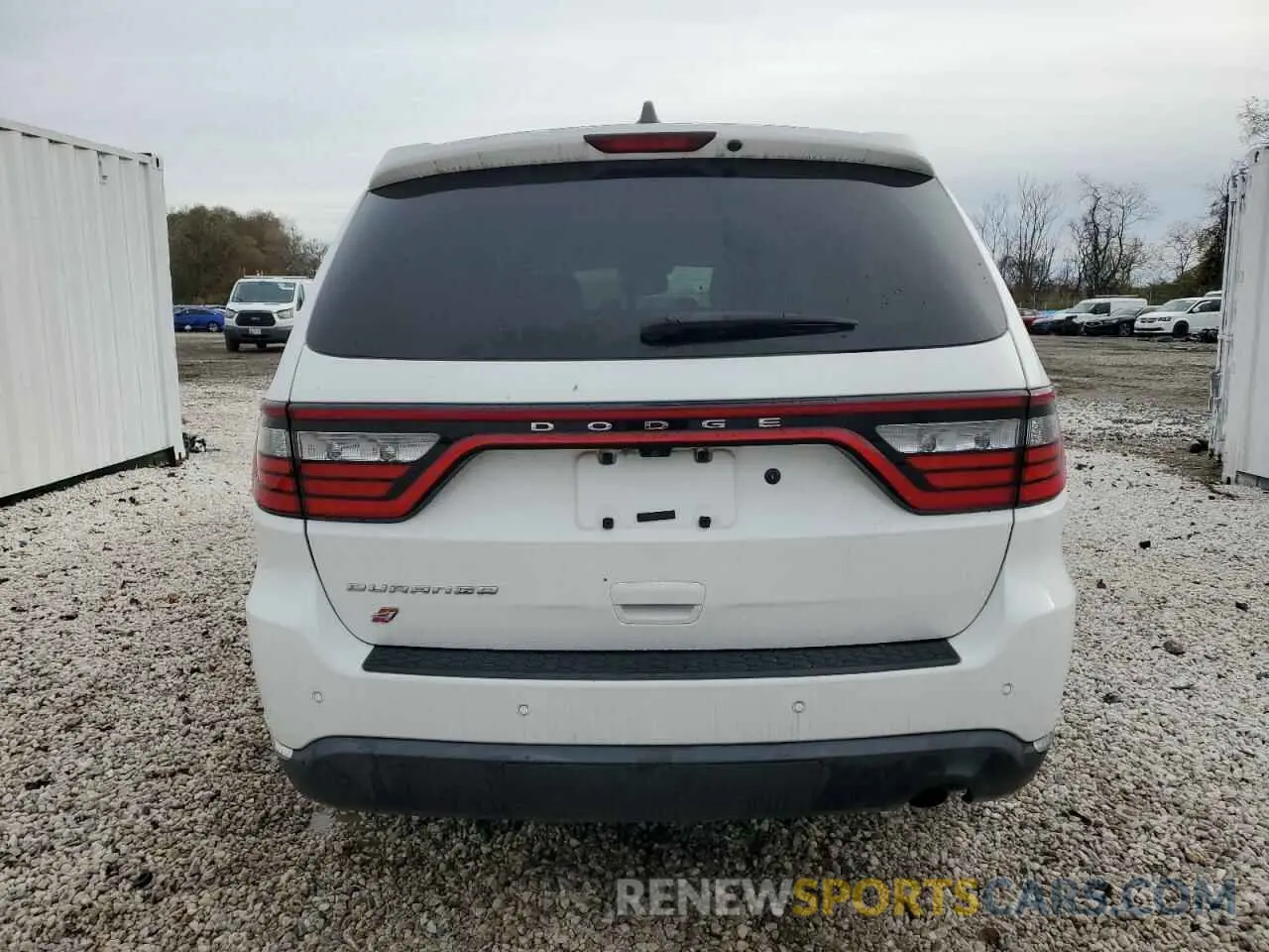 6 fotografías del automóvil dañado 1C4RDJFG4LC352412 DODGE DURANGO 2020