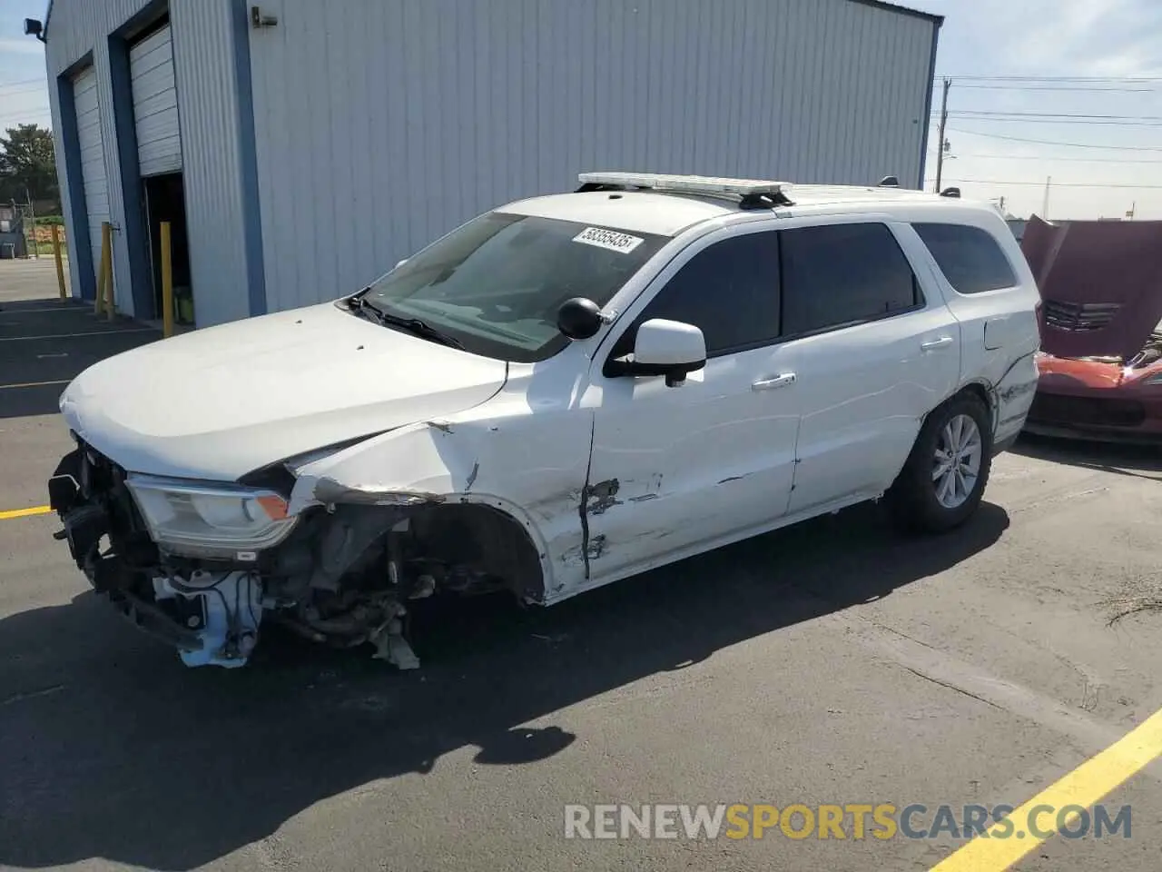 1 fotografías del automóvil dañado 1C4RDJFG9LC345570 DODGE DURANGO 2020