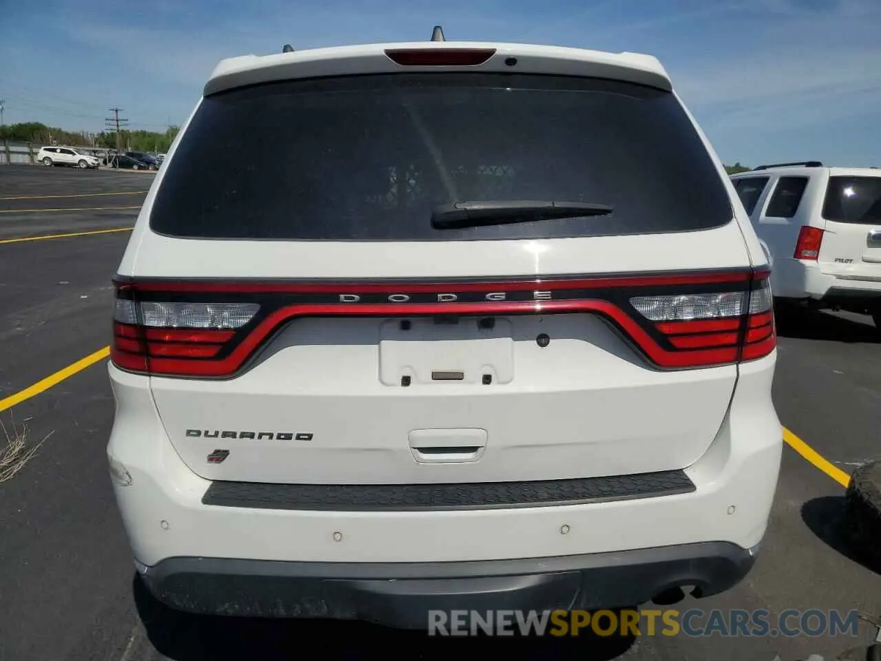 6 fotografías del automóvil dañado 1C4RDJFG9LC345570 DODGE DURANGO 2020