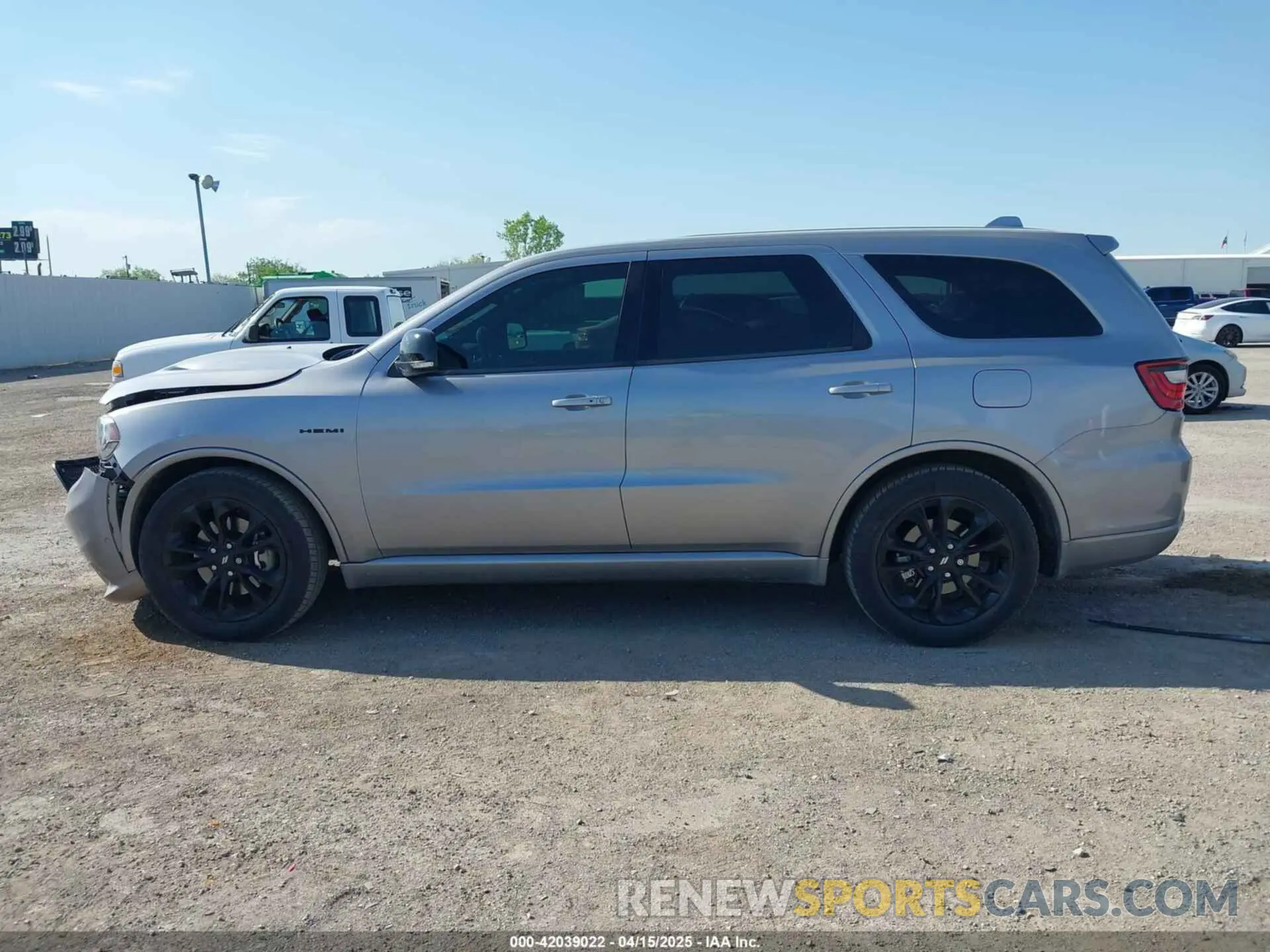 14 fotografías del automóvil dañado 1C4SDHCT0LC381238 DODGE DURANGO 2020