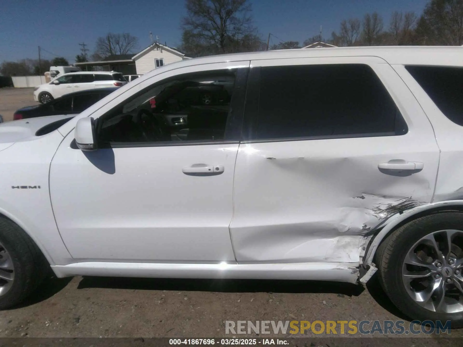 14 fotografías del automóvil dañado 1C4SDHCT6LC119398 DODGE DURANGO 2020