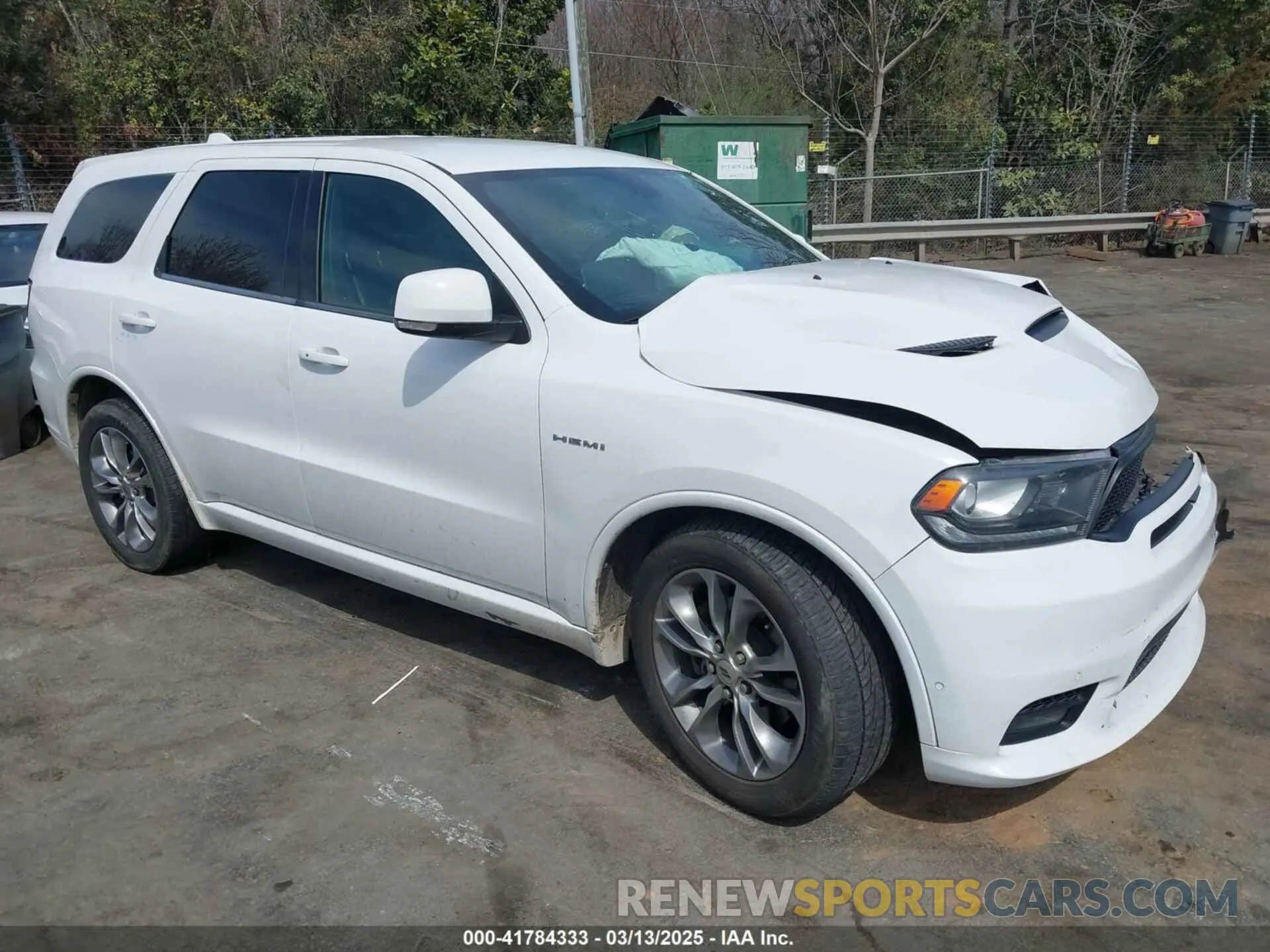 1 fotografías del automóvil dañado 1C4SDHCT6LC306897 DODGE DURANGO 2020