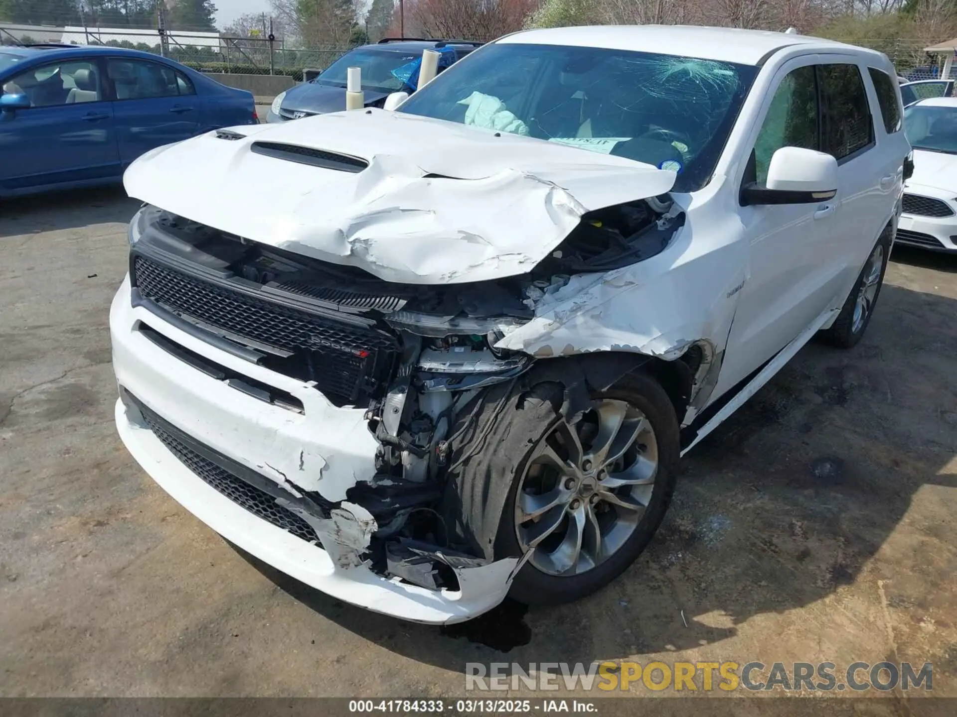 6 fotografías del automóvil dañado 1C4SDHCT6LC306897 DODGE DURANGO 2020