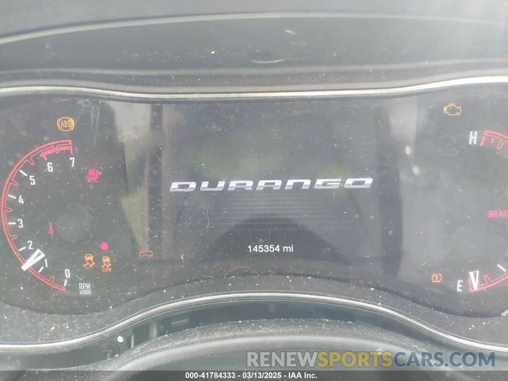 7 fotografías del automóvil dañado 1C4SDHCT6LC306897 DODGE DURANGO 2020