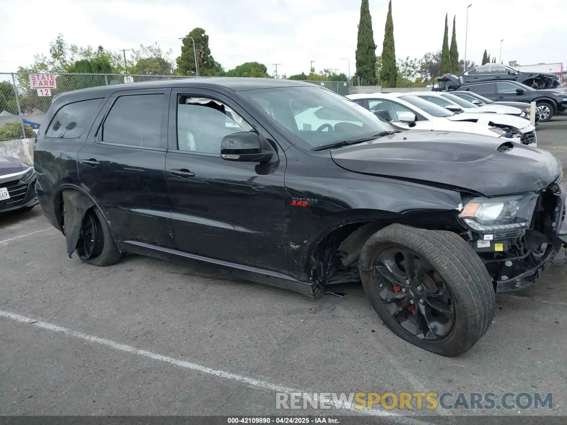 13 fotografías del automóvil dañado 1C4SDHCT8LC393492 DODGE DURANGO 2020