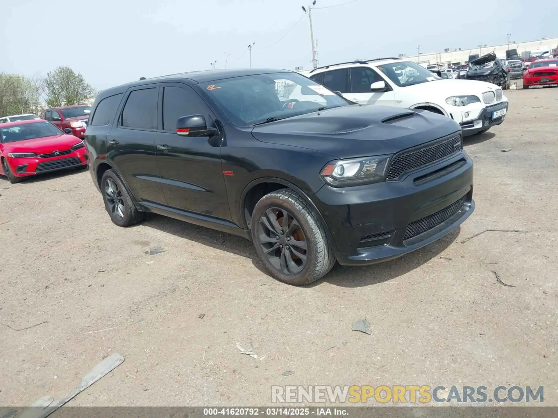 1 fotografías del automóvil dañado 1C4SDHCT8LC410596 DODGE DURANGO 2020