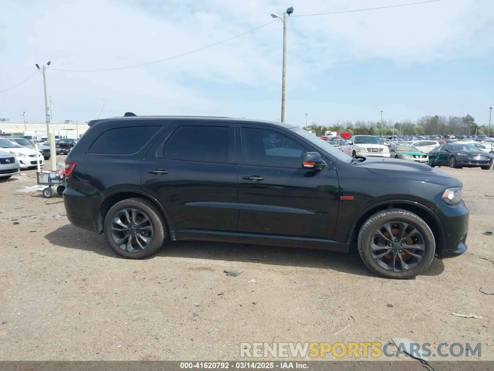12 fotografías del automóvil dañado 1C4SDHCT8LC410596 DODGE DURANGO 2020