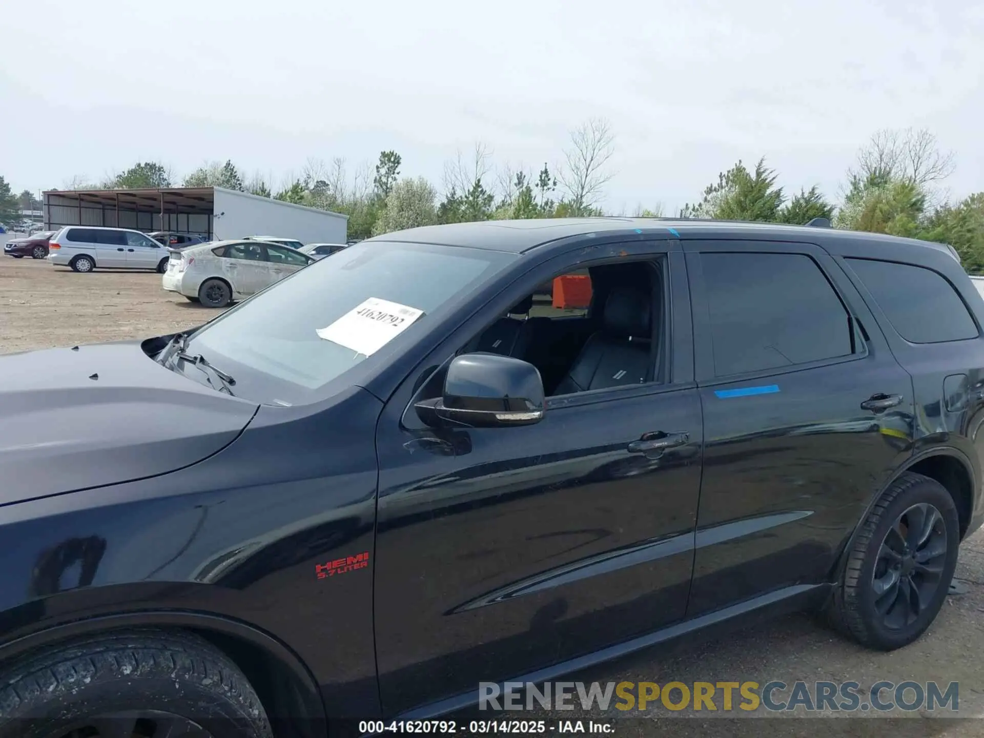 6 fotografías del automóvil dañado 1C4SDHCT8LC410596 DODGE DURANGO 2020