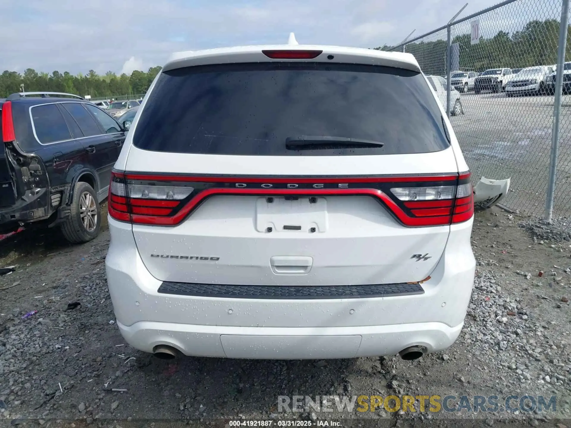 17 fotografías del automóvil dañado 1C4SDHCT9LC259204 DODGE DURANGO 2020