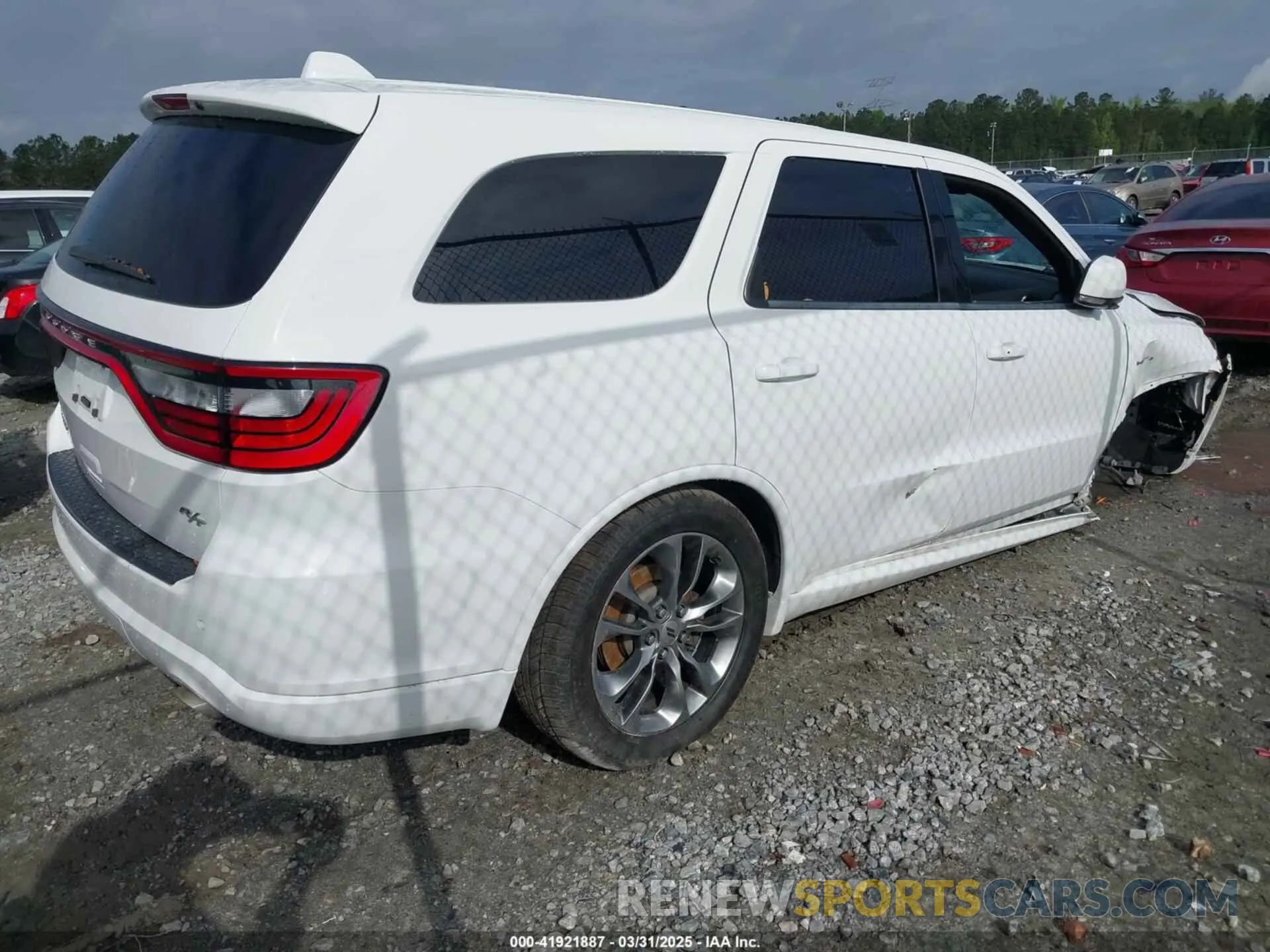 4 fotografías del automóvil dañado 1C4SDHCT9LC259204 DODGE DURANGO 2020