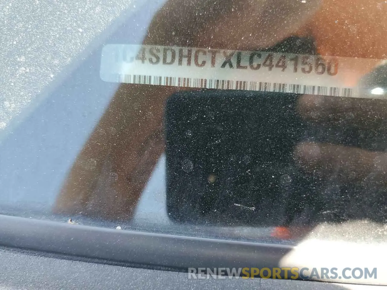 15 fotografías del automóvil dañado 1C4SDHCTXLC441560 DODGE DURANGO 2020
