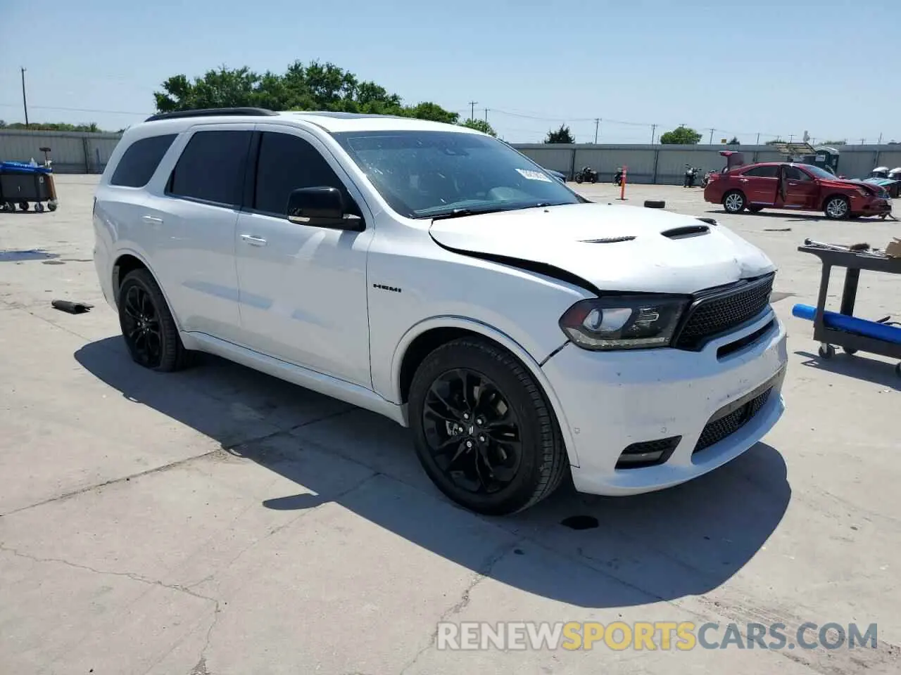 4 fotografías del automóvil dañado 1C4SDHCTXLC441560 DODGE DURANGO 2020