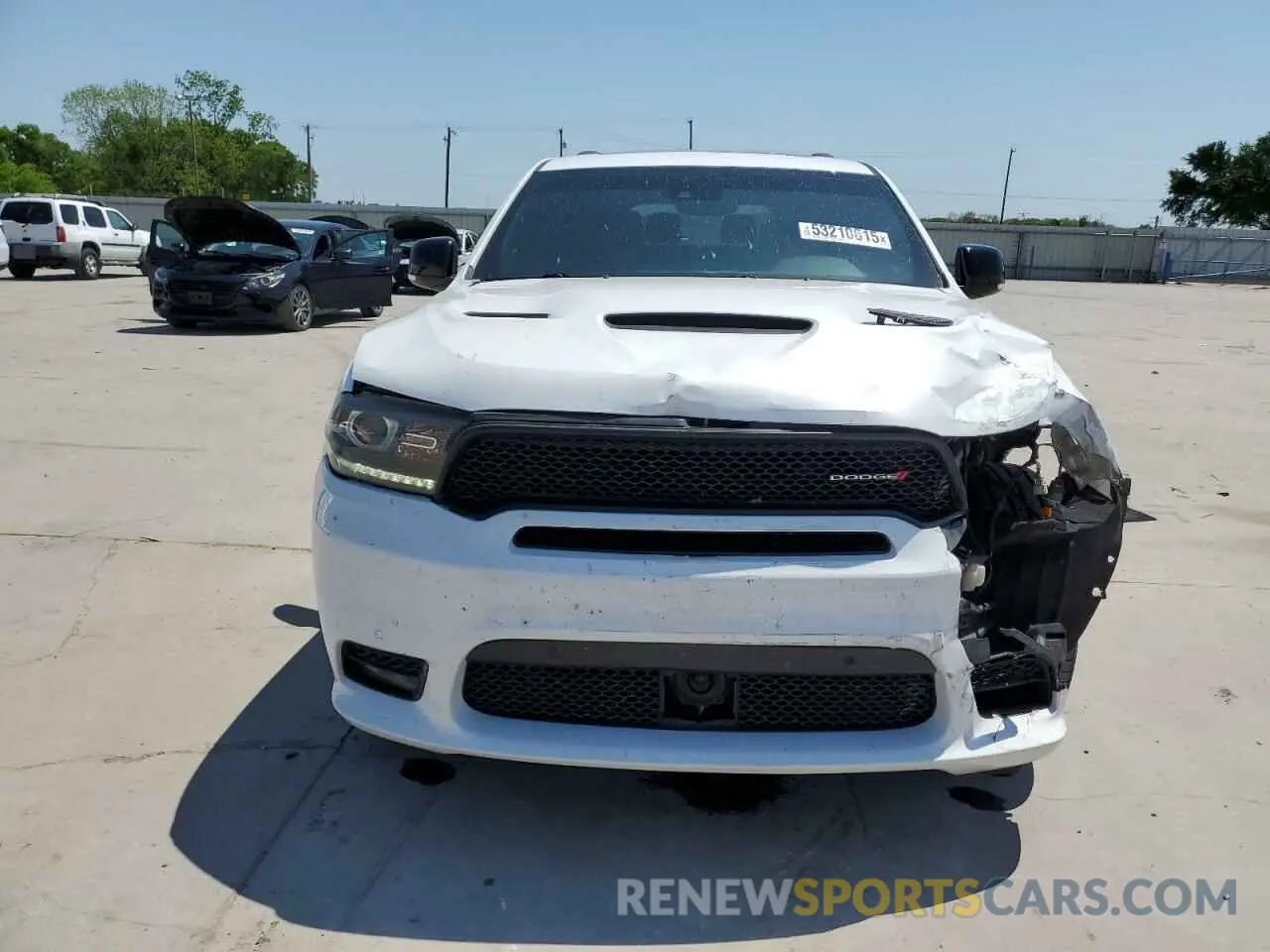 5 fotografías del automóvil dañado 1C4SDHCTXLC441560 DODGE DURANGO 2020