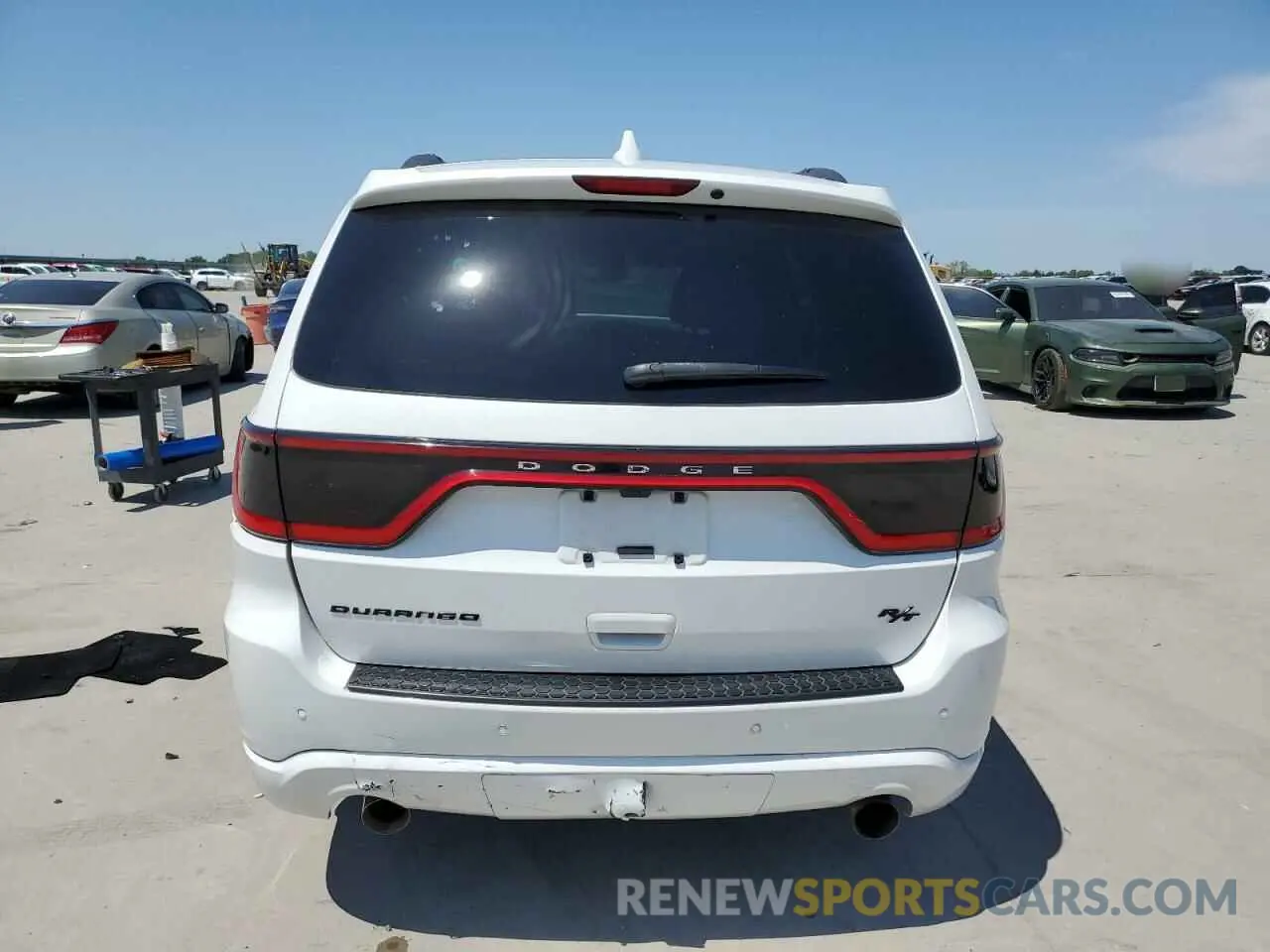 6 fotografías del automóvil dañado 1C4SDHCTXLC441560 DODGE DURANGO 2020