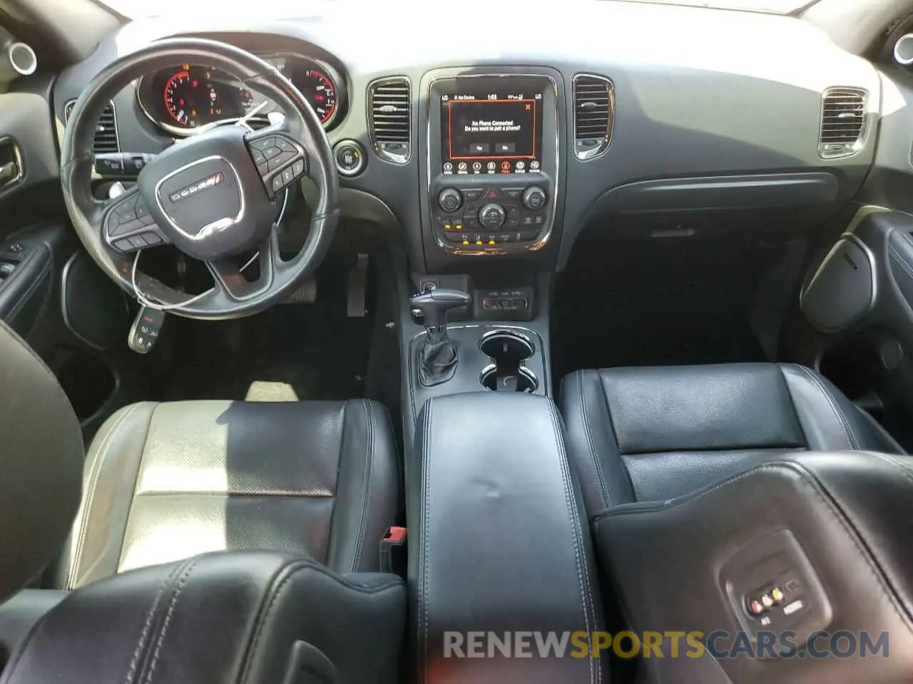 8 fotografías del automóvil dañado 1C4SDHCTXLC441560 DODGE DURANGO 2020