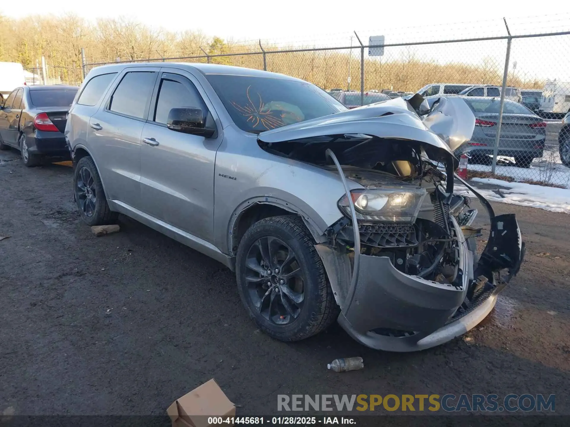 1 fotografías del automóvil dañado 1C4SDJCT0LC257400 DODGE DURANGO 2020