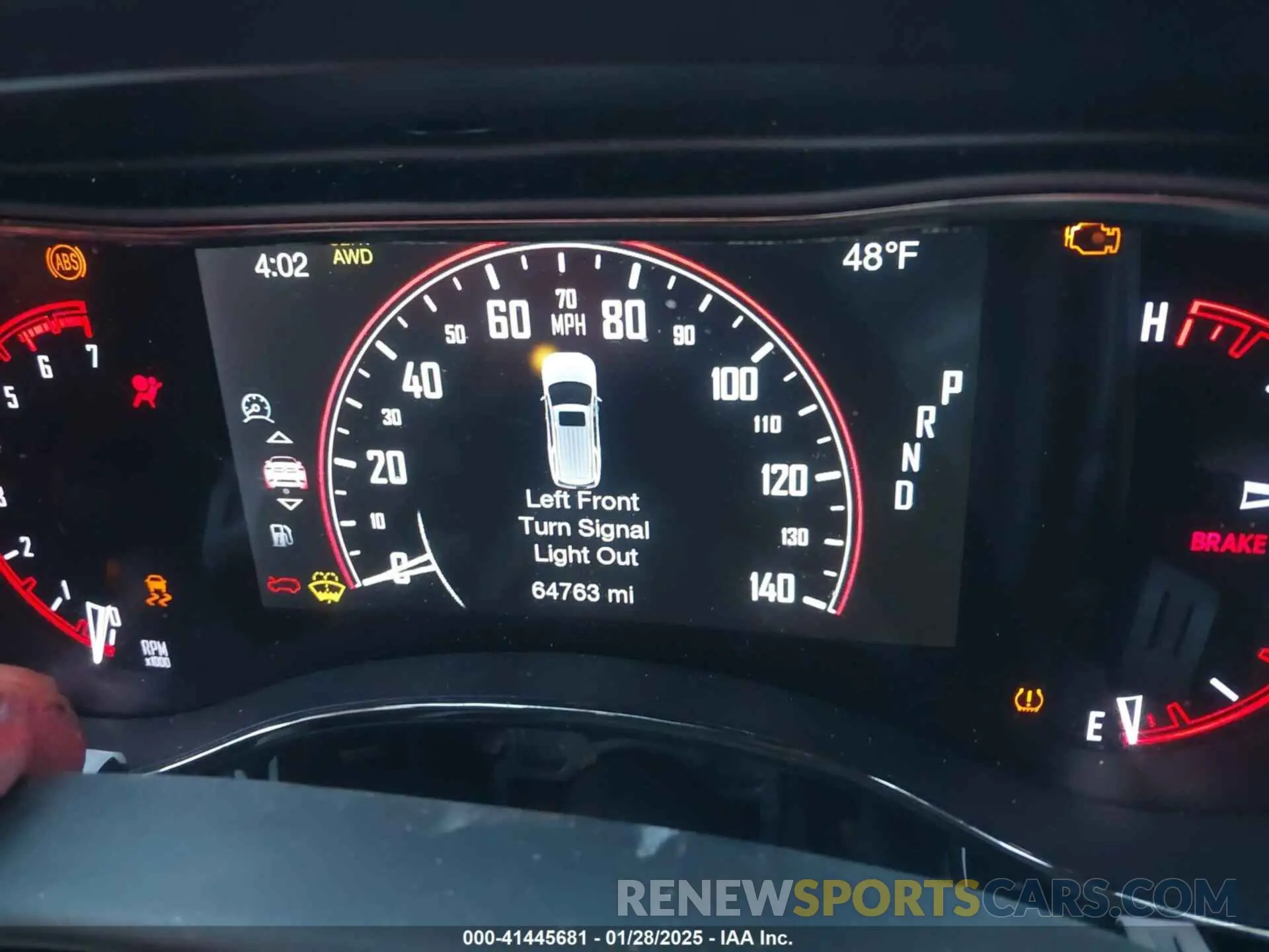 7 fotografías del automóvil dañado 1C4SDJCT0LC257400 DODGE DURANGO 2020