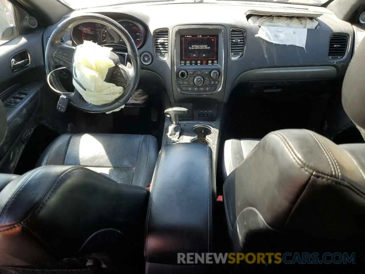 8 fotografías del automóvil dañado 1C4SDJCT1LC413248 DODGE DURANGO 2020