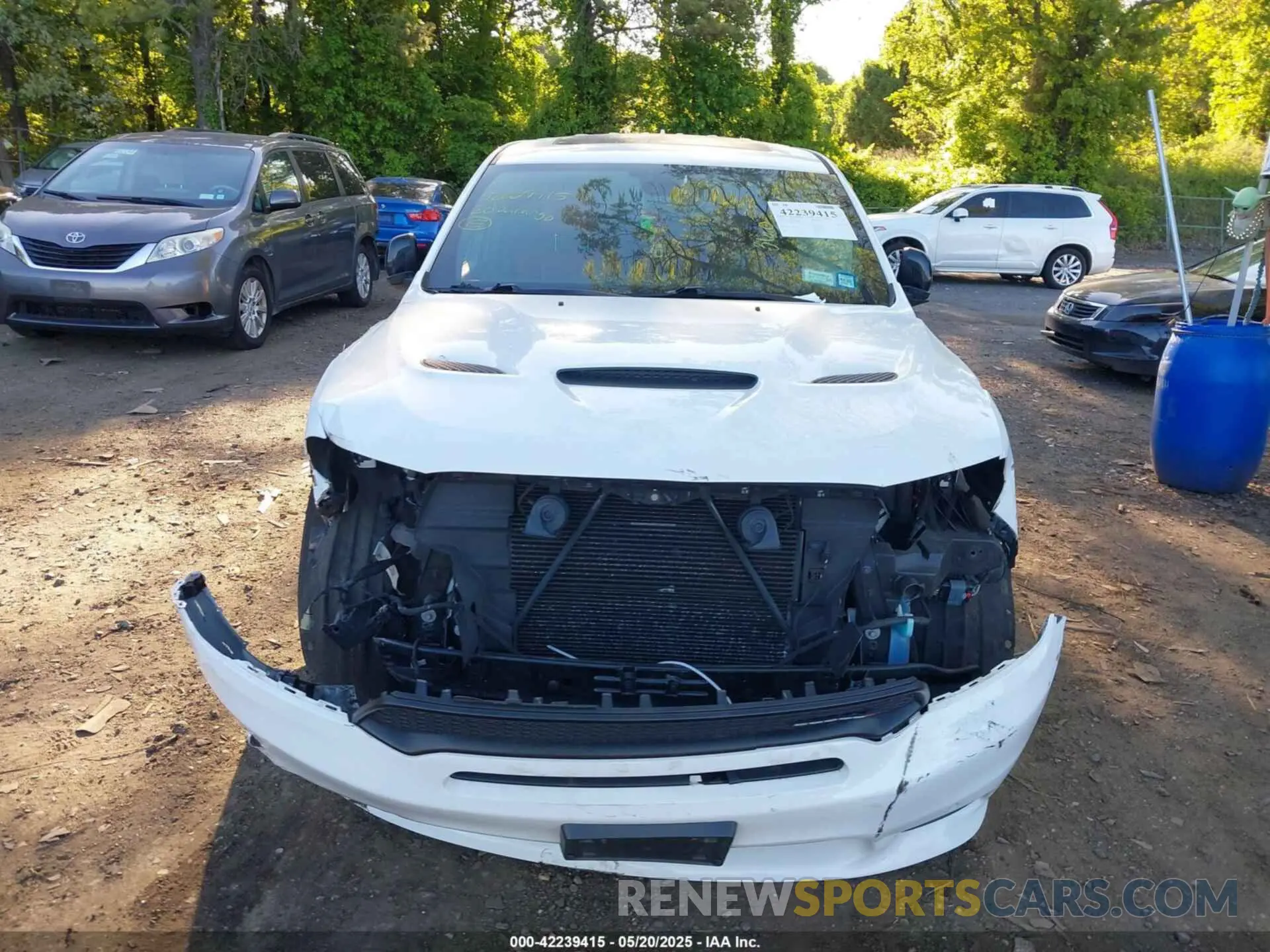 12 fotografías del automóvil dañado 1C4SDJCT2LC287059 DODGE DURANGO 2020