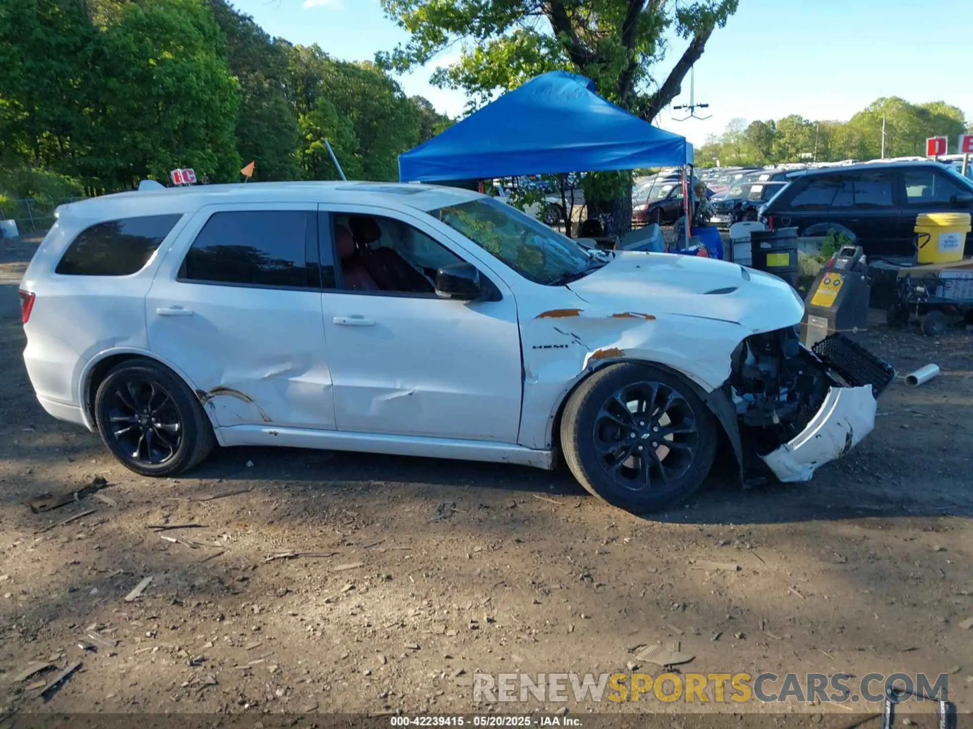 13 fotografías del automóvil dañado 1C4SDJCT2LC287059 DODGE DURANGO 2020