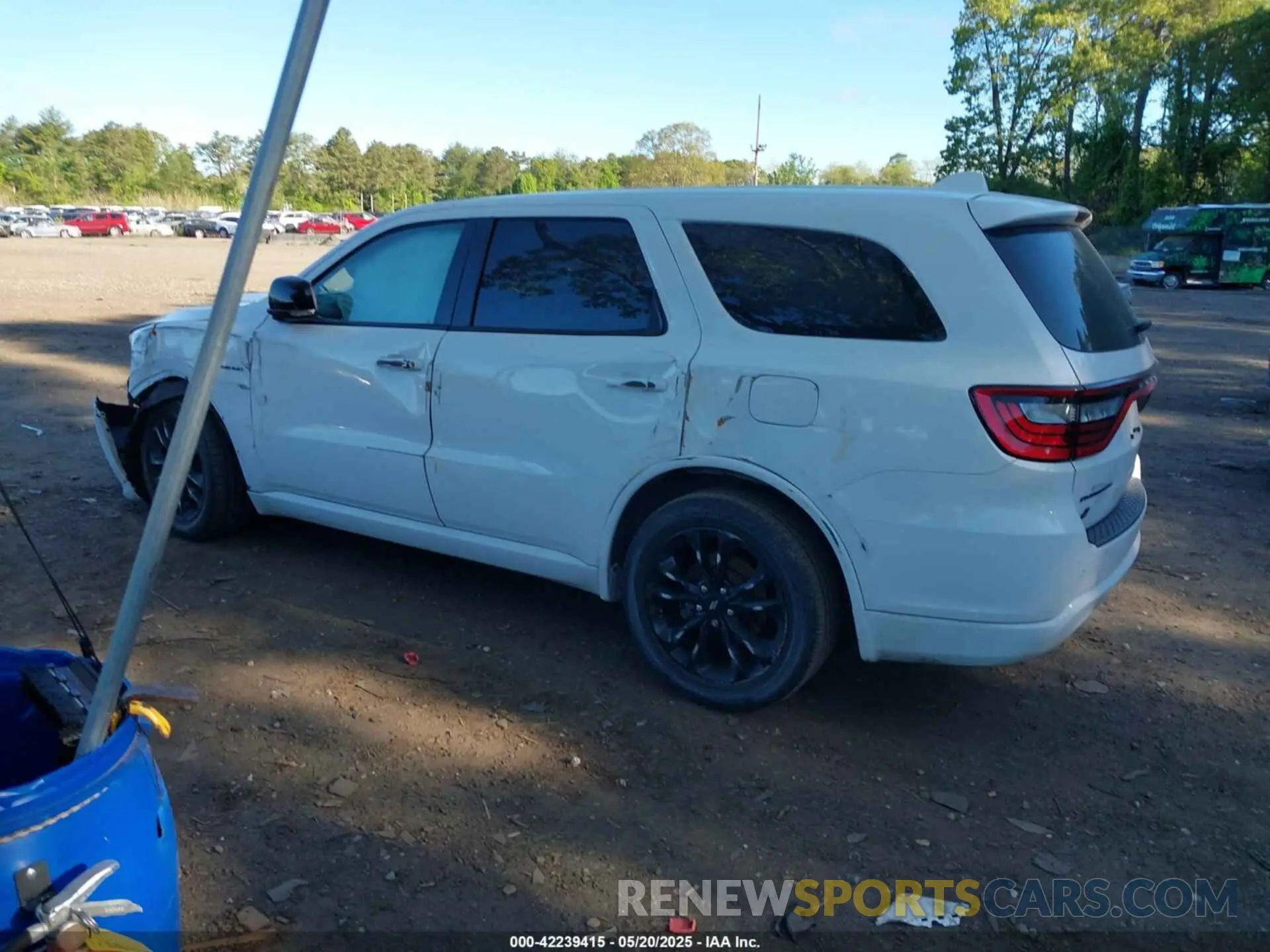 14 fotografías del automóvil dañado 1C4SDJCT2LC287059 DODGE DURANGO 2020