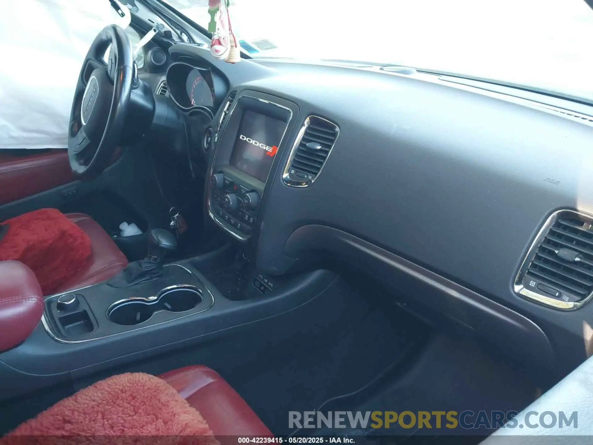 5 fotografías del automóvil dañado 1C4SDJCT2LC287059 DODGE DURANGO 2020