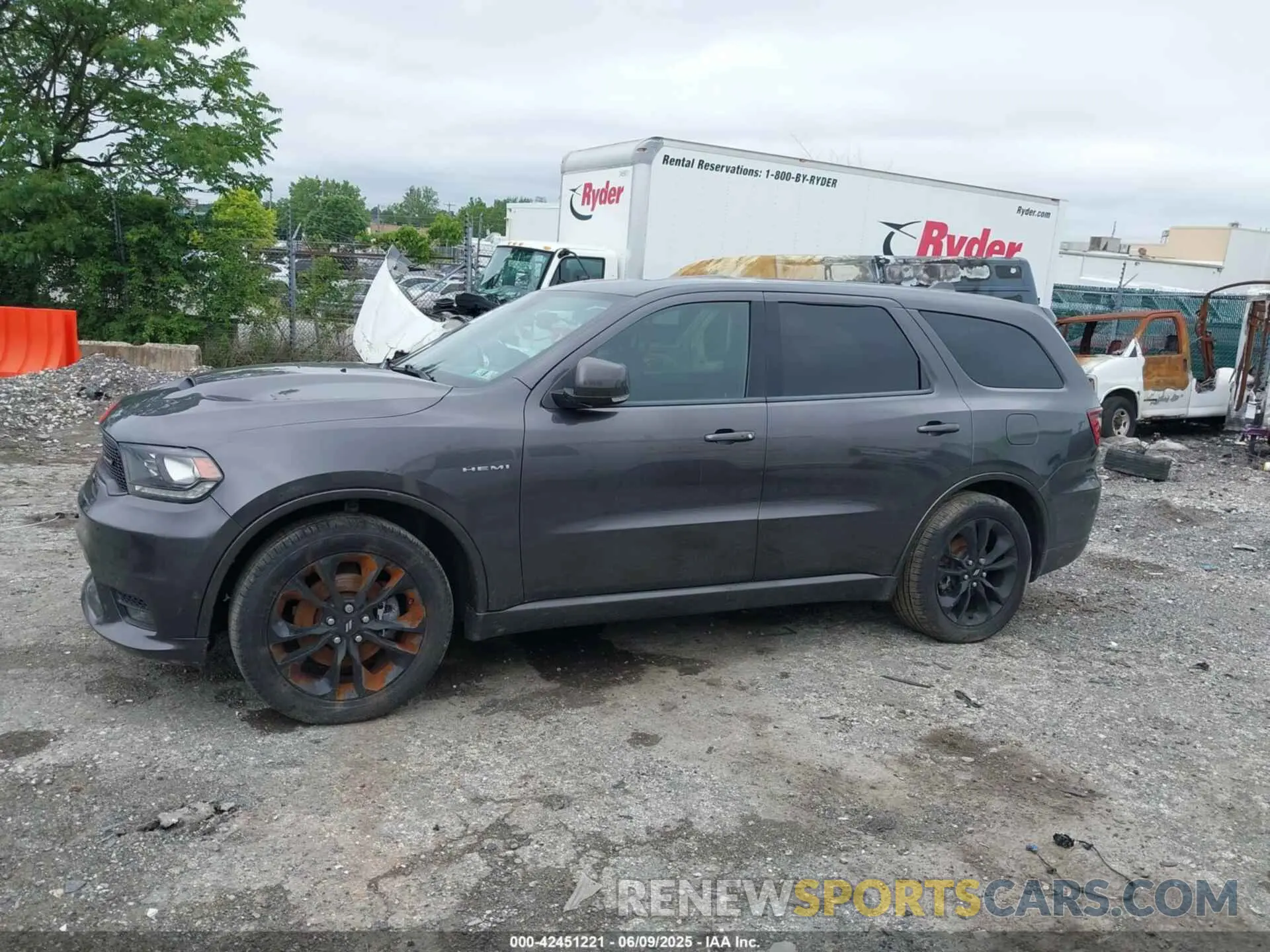 13 fotografías del automóvil dañado 1C4SDJCT2LC346952 DODGE DURANGO 2020