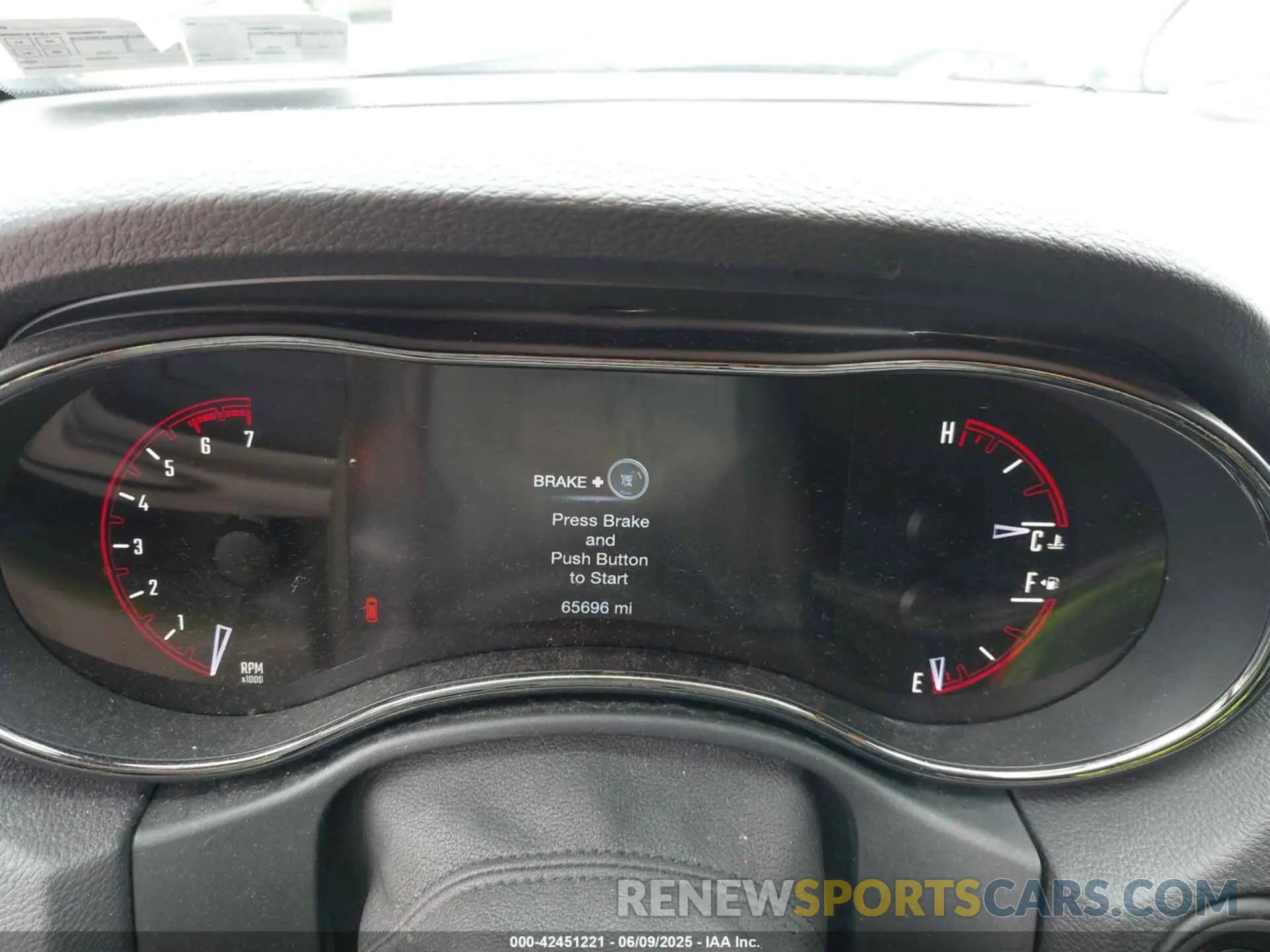 7 fotografías del automóvil dañado 1C4SDJCT2LC346952 DODGE DURANGO 2020