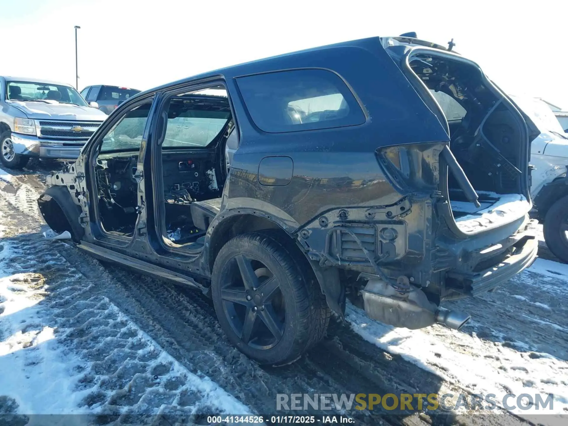 3 fotografías del automóvil dañado 1C4SDJCT3LC155928 DODGE DURANGO 2020
