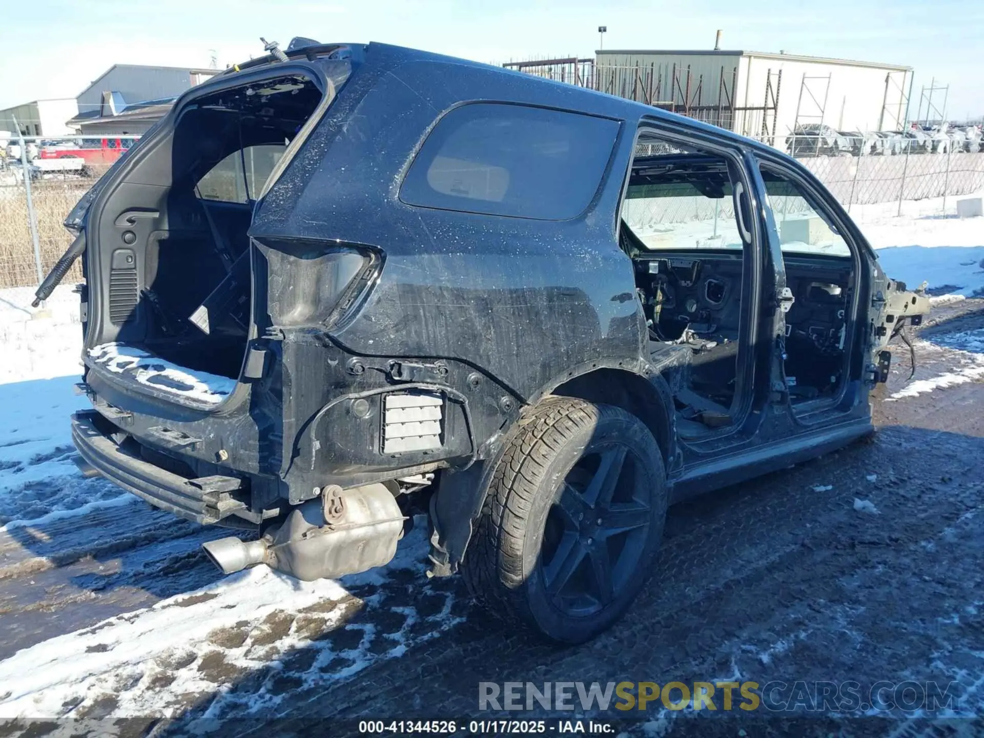 4 fotografías del automóvil dañado 1C4SDJCT3LC155928 DODGE DURANGO 2020