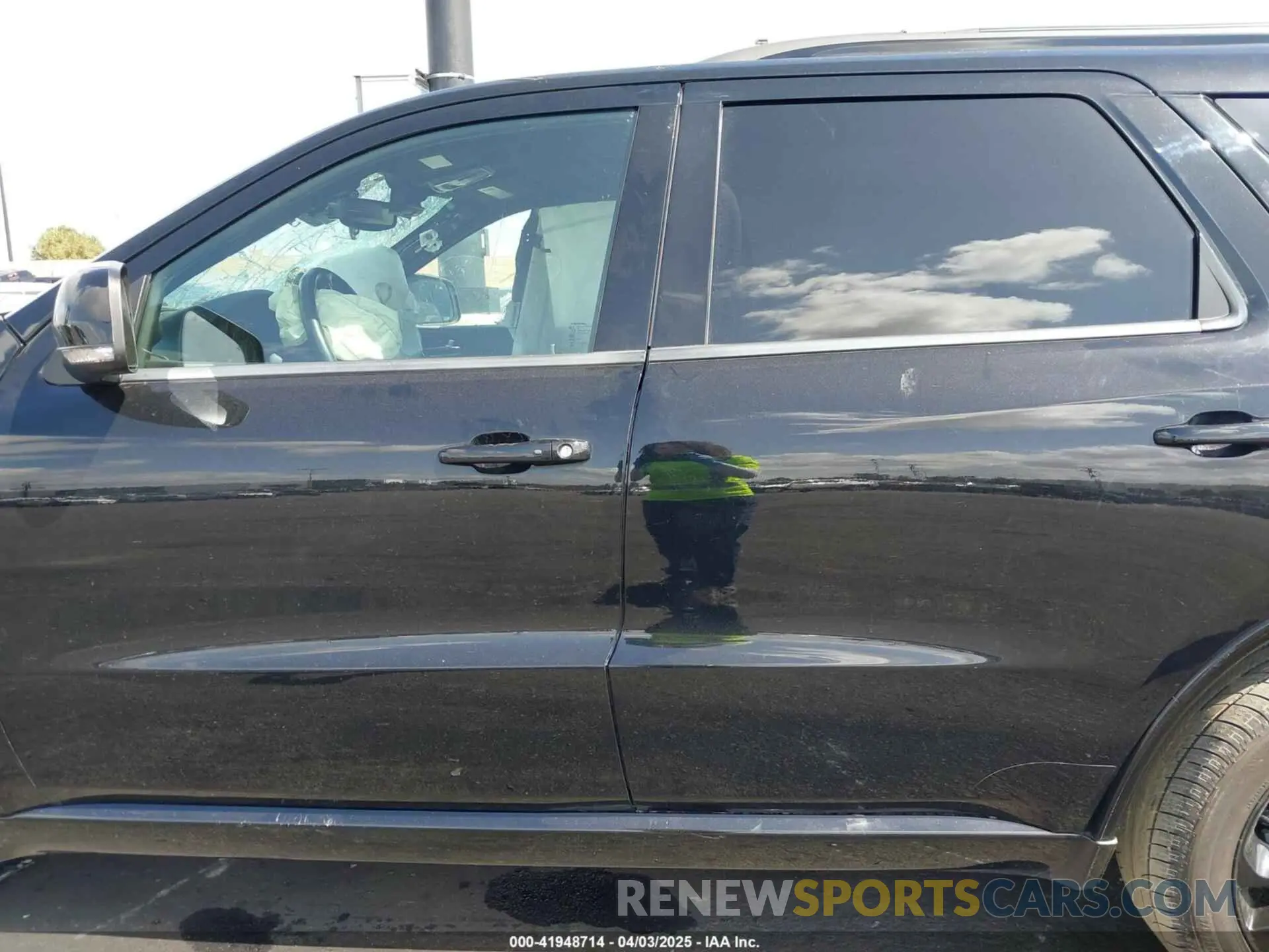 14 fotografías del automóvil dañado 1C4SDJCT5LC330499 DODGE DURANGO 2020